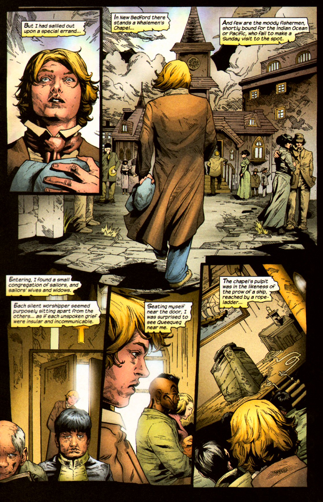 Read online Marvel Illustrated: Moby Dick comic -  Issue # TPB - 19