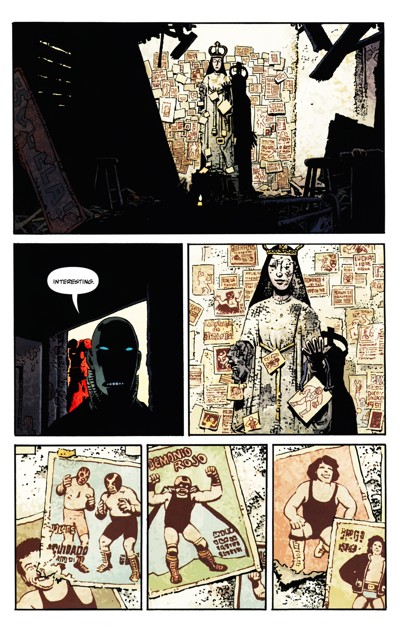Read online Hellboy In Mexico (2010) comic -  Issue # Full - 6