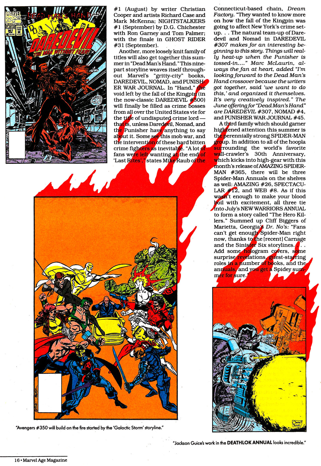 Read online Marvel Age comic -  Issue #115 - 18