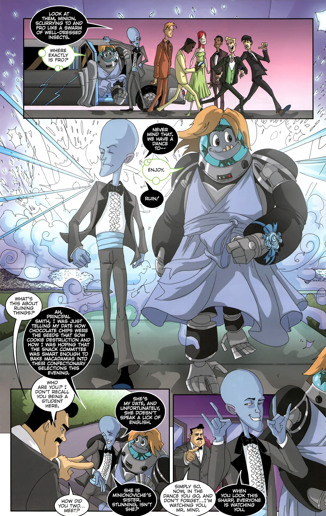 Read online Megamind: Bad. Blue. Brilliant. comic -  Issue #1 - 11