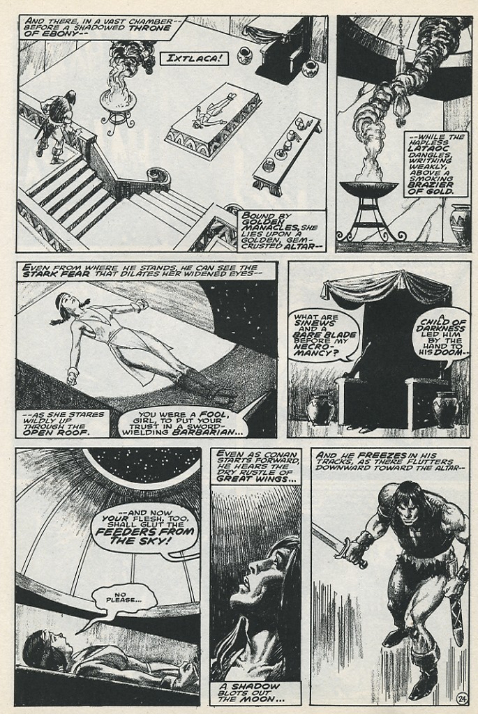 Read online The Savage Sword Of Conan comic -  Issue #223 - 26