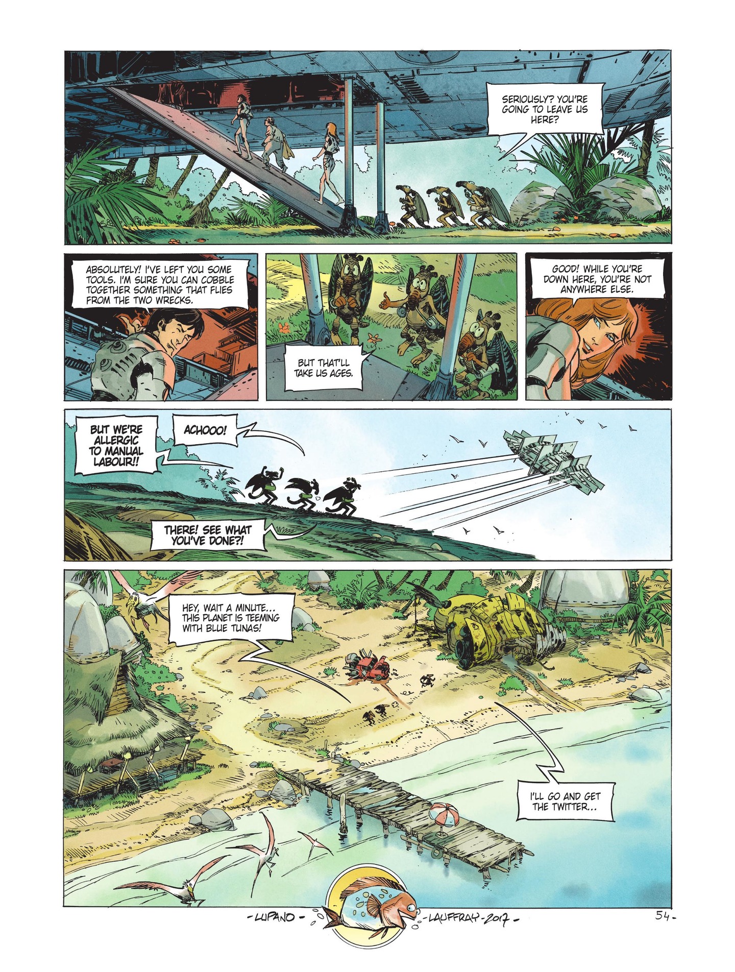 Read online Valerian and Laureline: Shingouzlooz Inc comic -  Issue # Full - 55