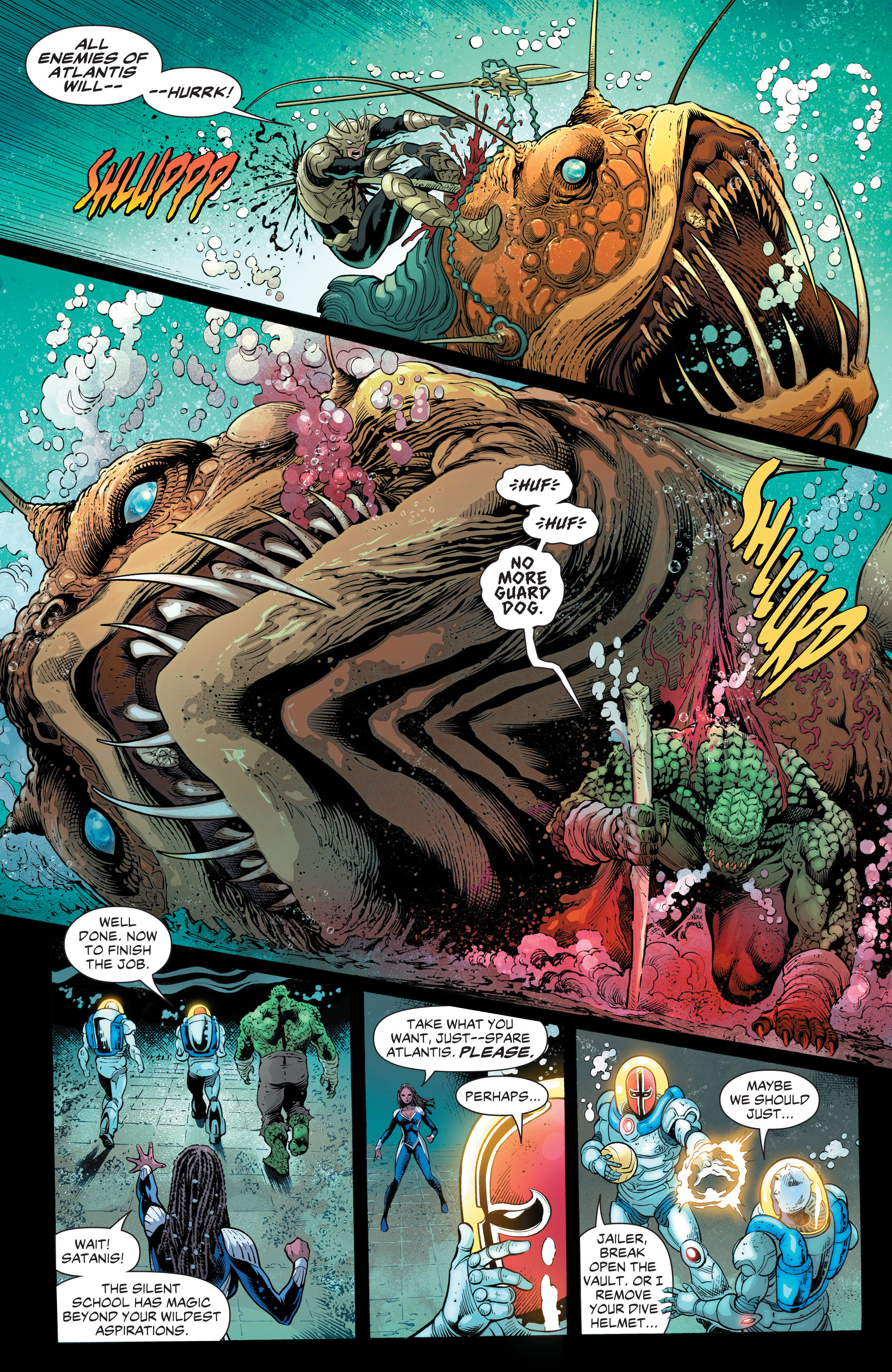 Read online Aquaman/Suicide Squad: Sink Atlantis! comic -  Issue # TPB - 59