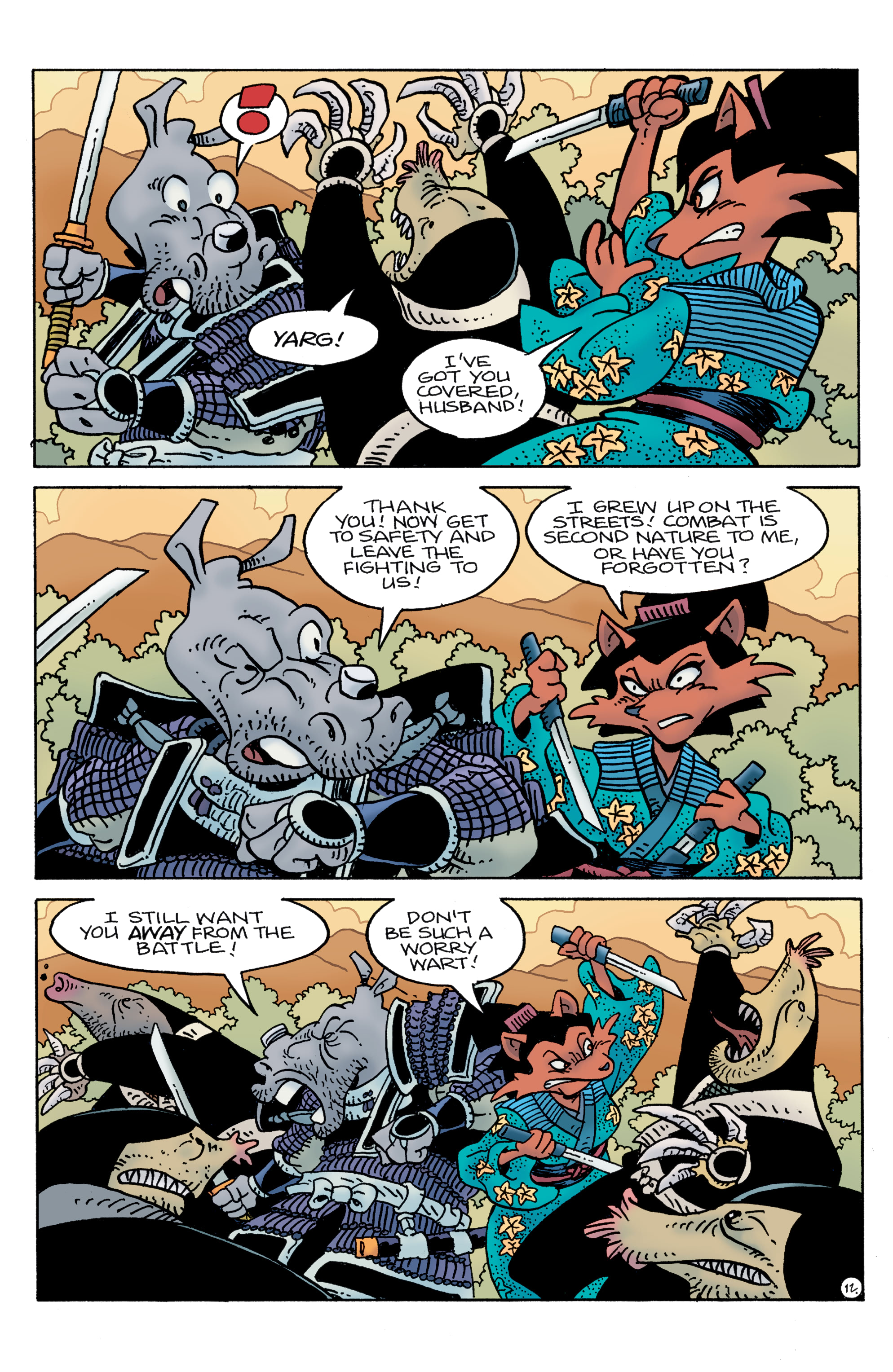 Read online Teenage Mutant Ninja Turtles/Usagi Yojimbo: WhereWhen comic -  Issue #3 - 14