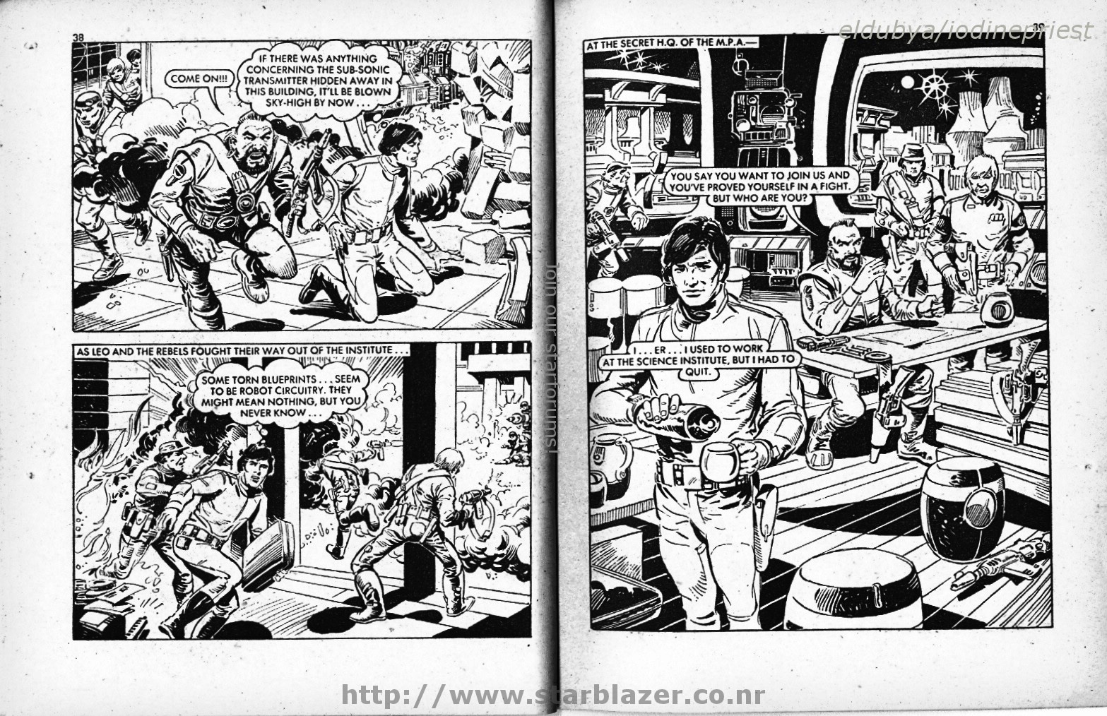 Read online Starblazer comic -  Issue #73 - 21