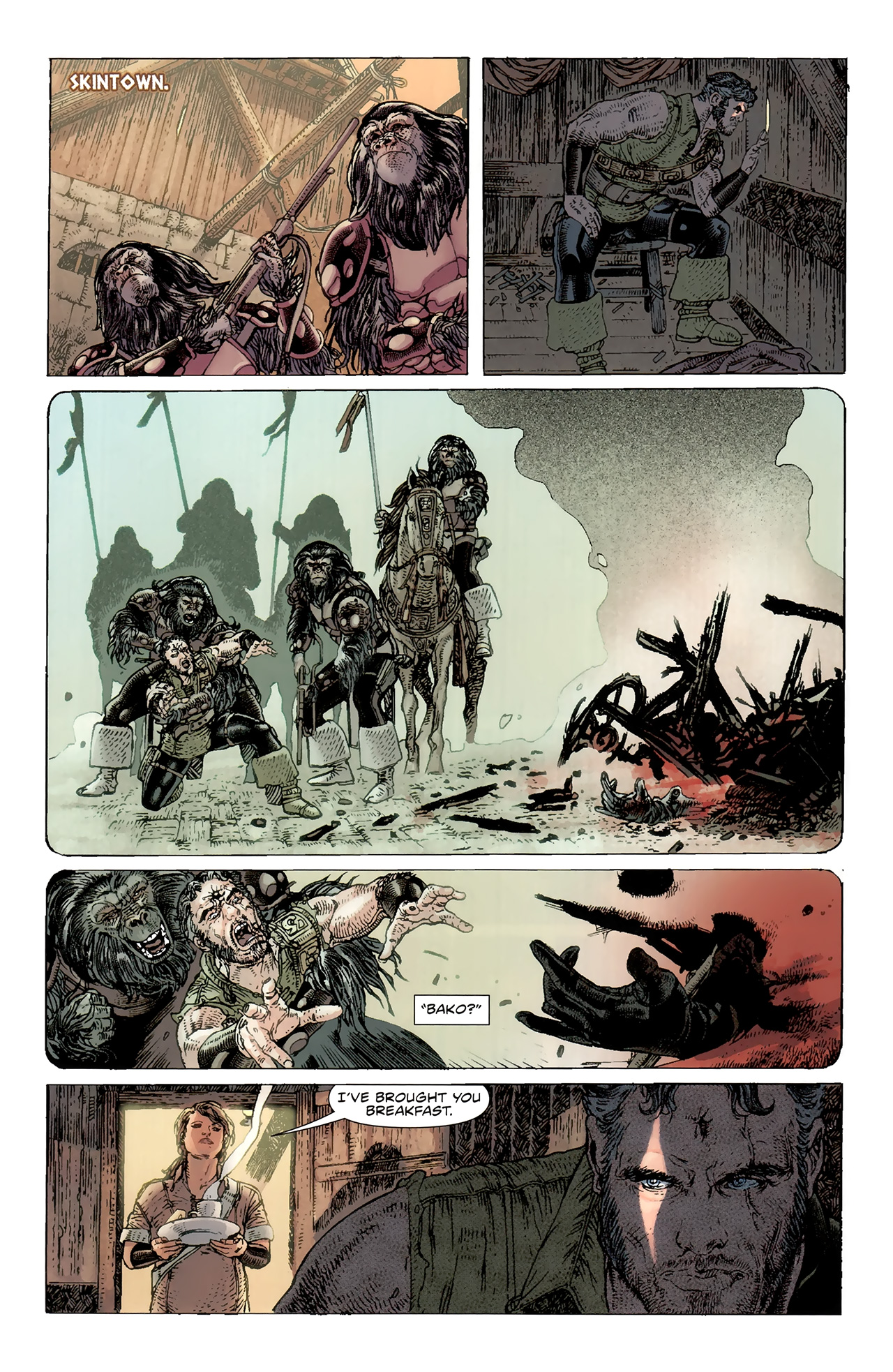 Read online Planet of the Apes (2011) comic -  Issue #5 - 11