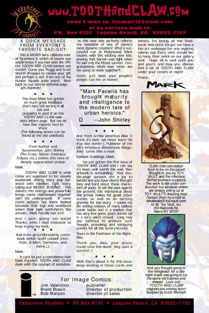 Read online Tooth and Claw comic -  Issue #2 - 3