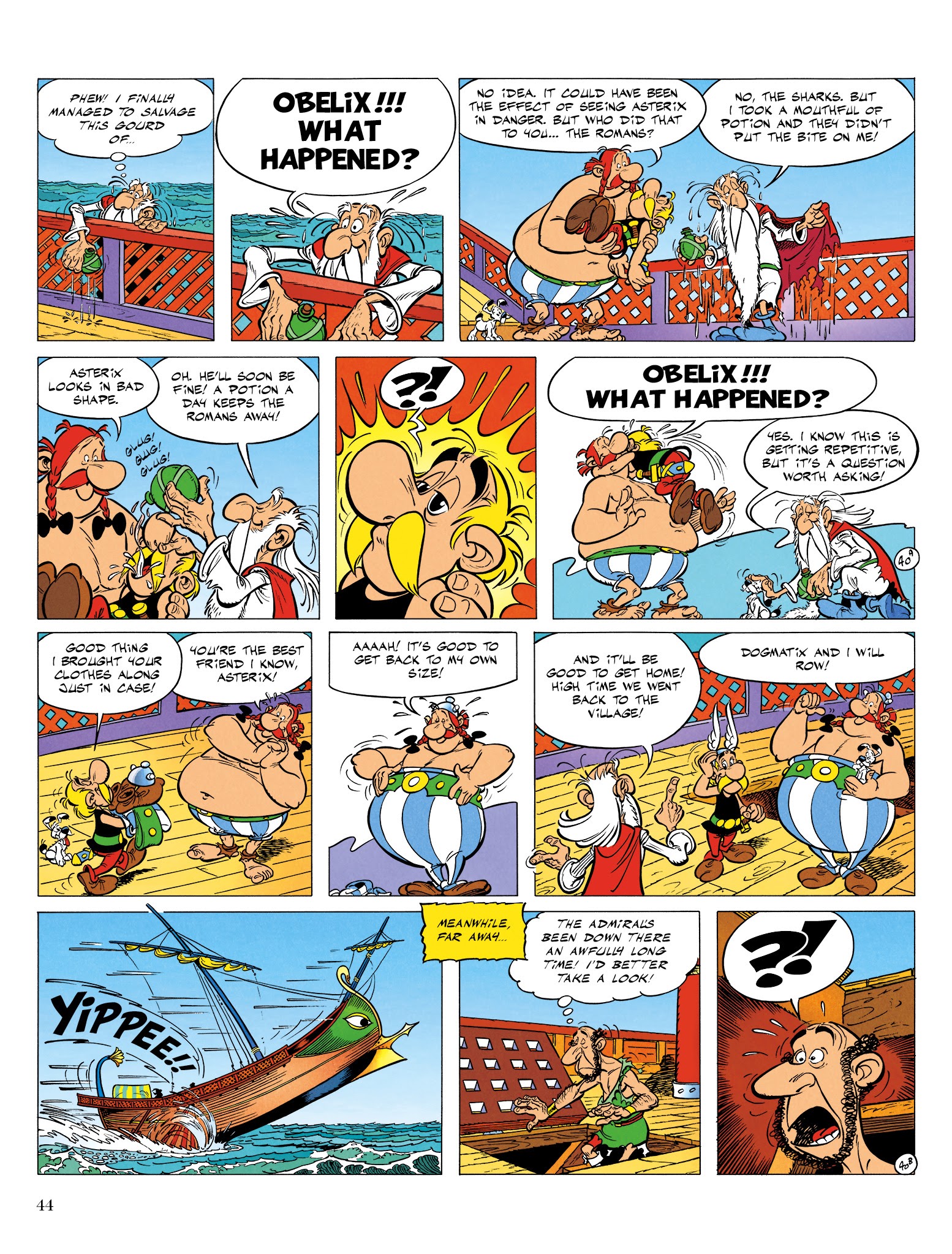 Read online Asterix comic -  Issue #30 - 45