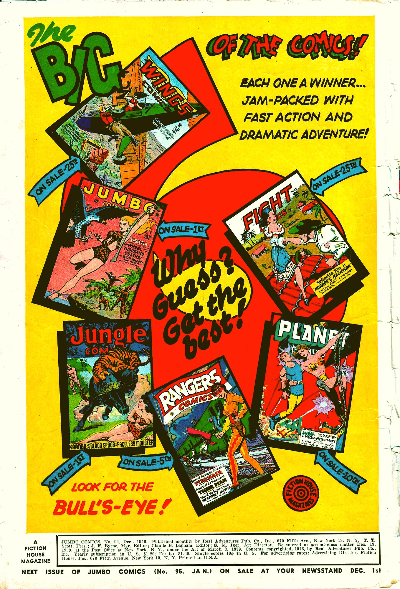 Read online Jumbo Comics comic -  Issue #94 - 3