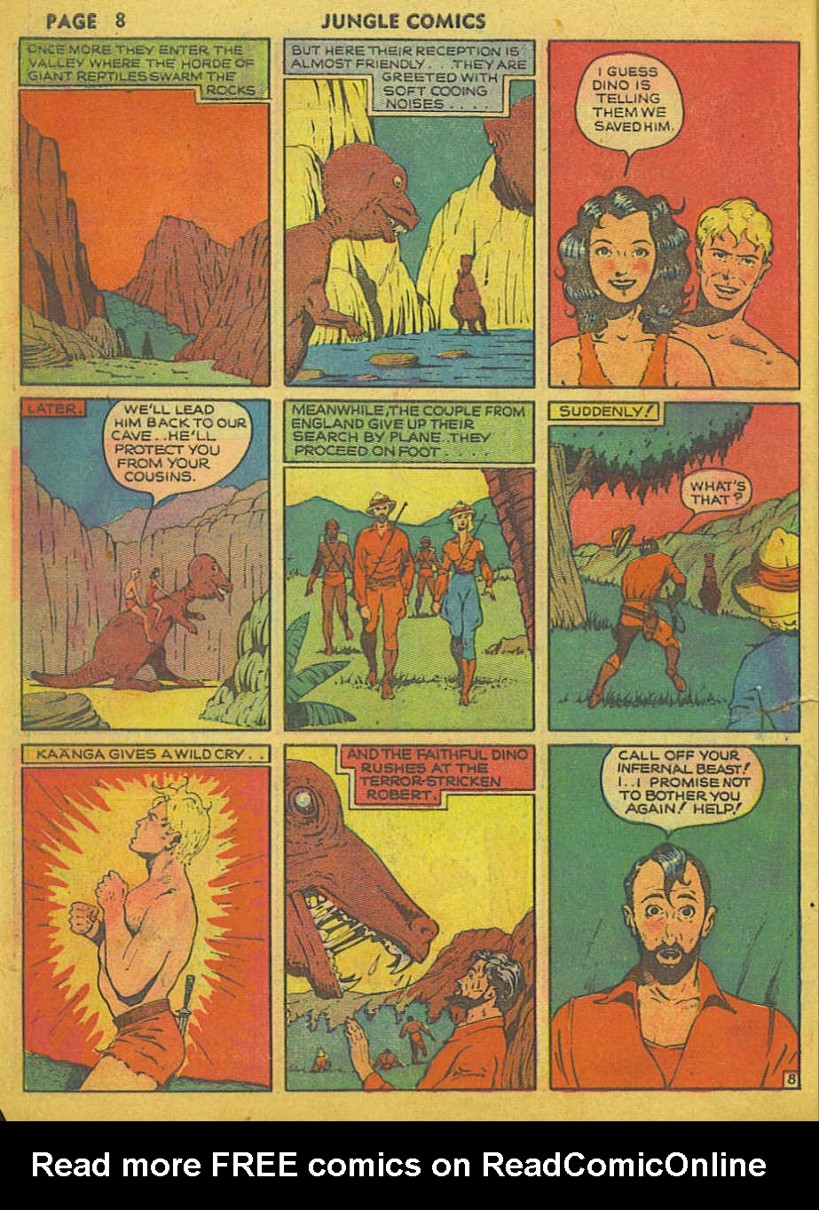Read online Jungle Comics comic -  Issue #11 - 11