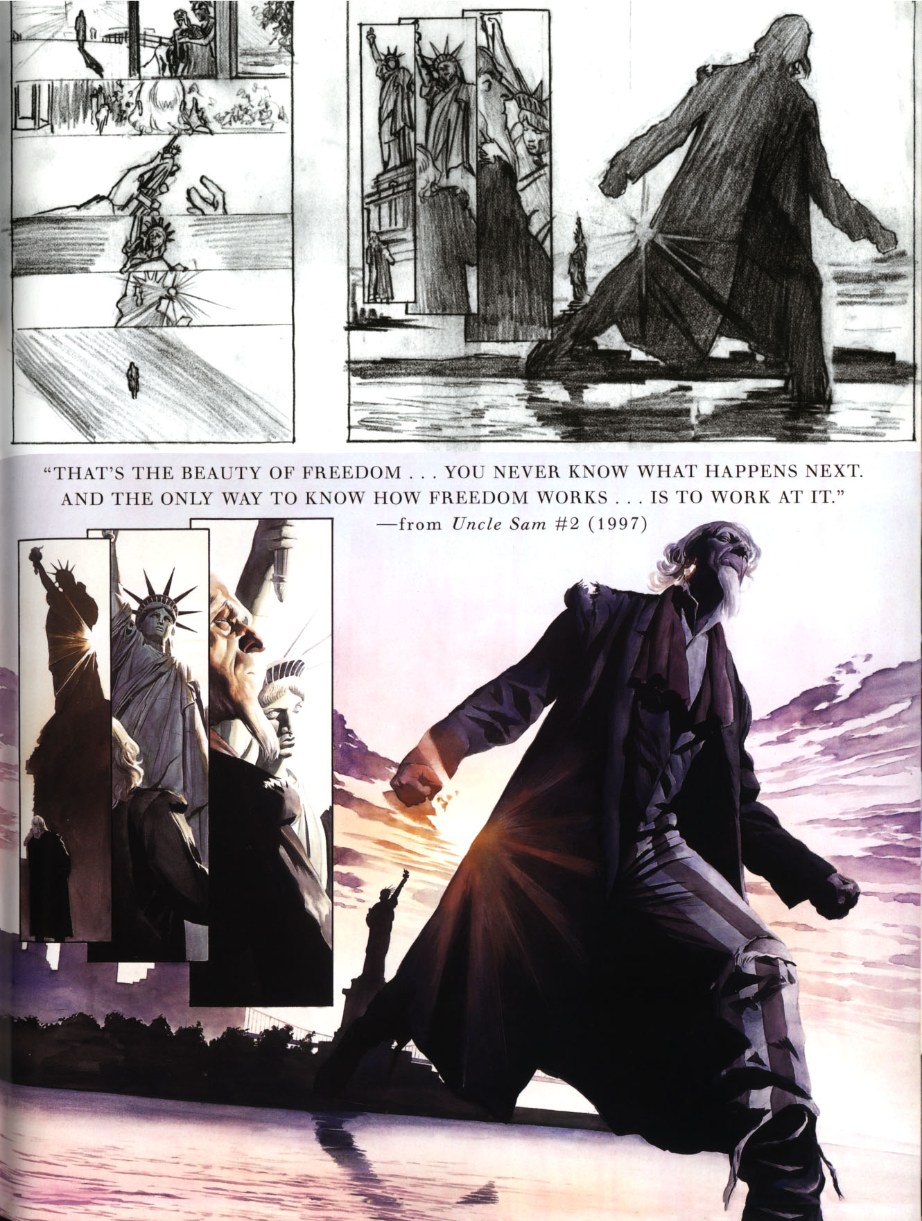 Read online Mythology: The DC Comics Art of Alex Ross comic -  Issue # TPB (Part 3) - 64