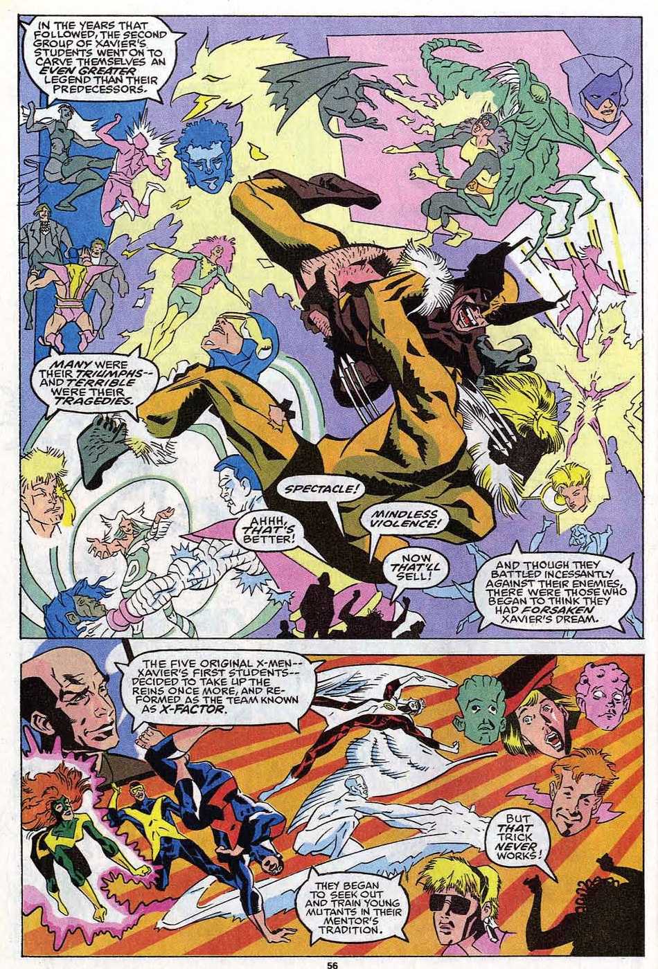Read online X-Men Annual comic -  Issue #15 - 56