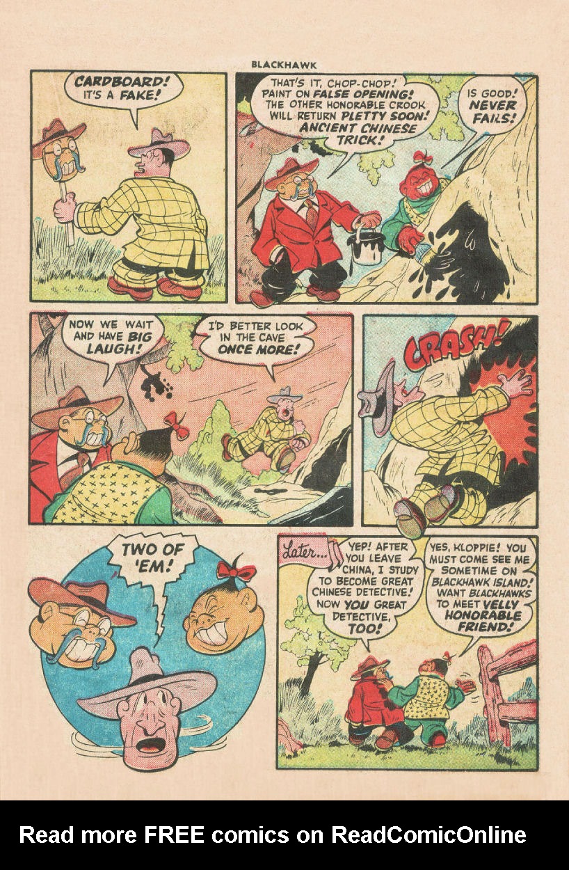 Read online Blackhawk (1957) comic -  Issue #12 - 33