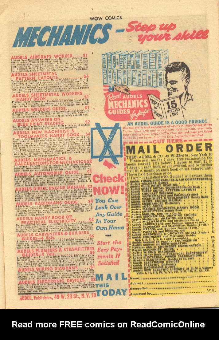 Read online Wow Comics comic -  Issue #27 - 13