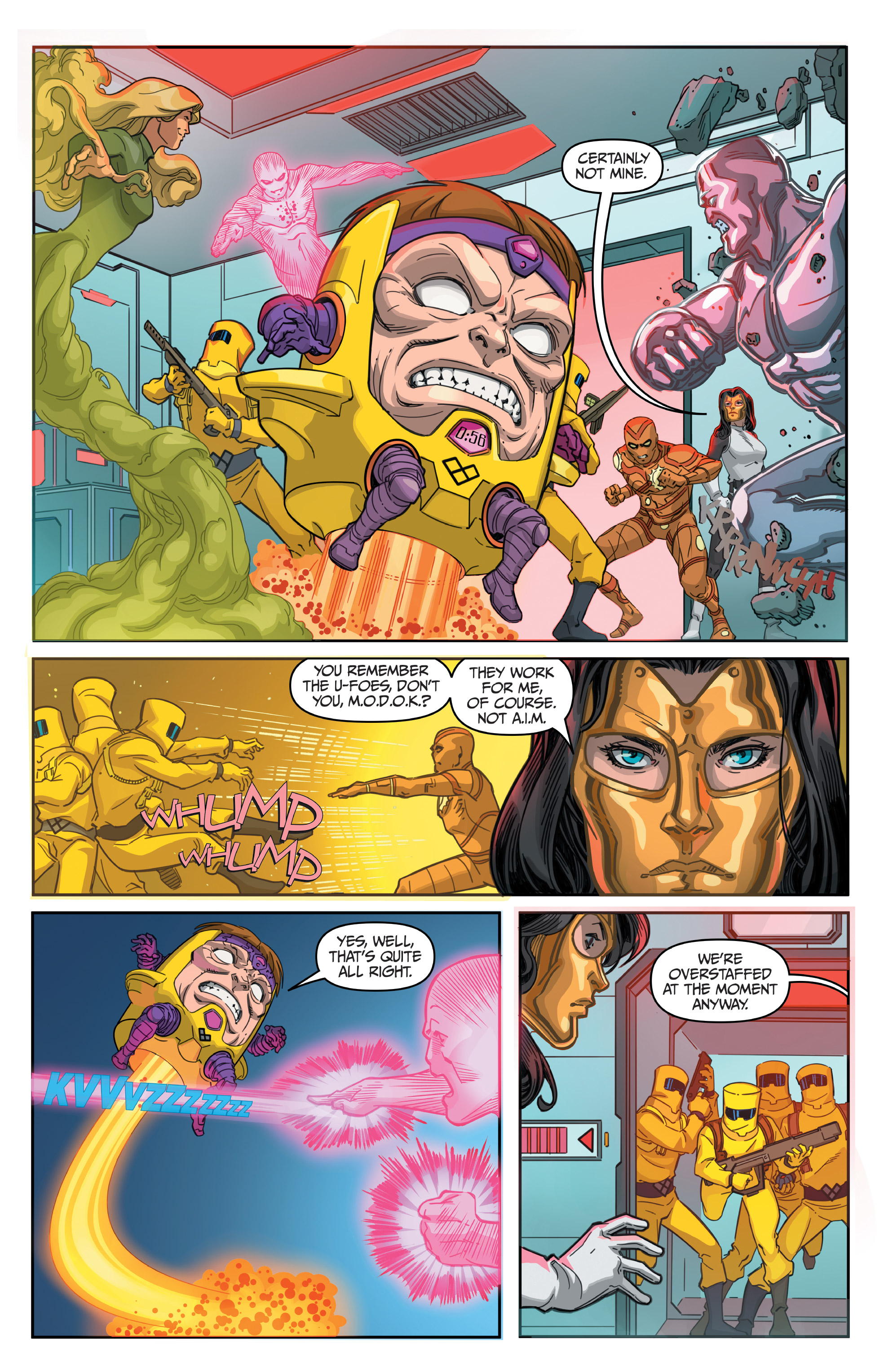 Read online Marvel Action: Avengers comic -  Issue #7 - 16