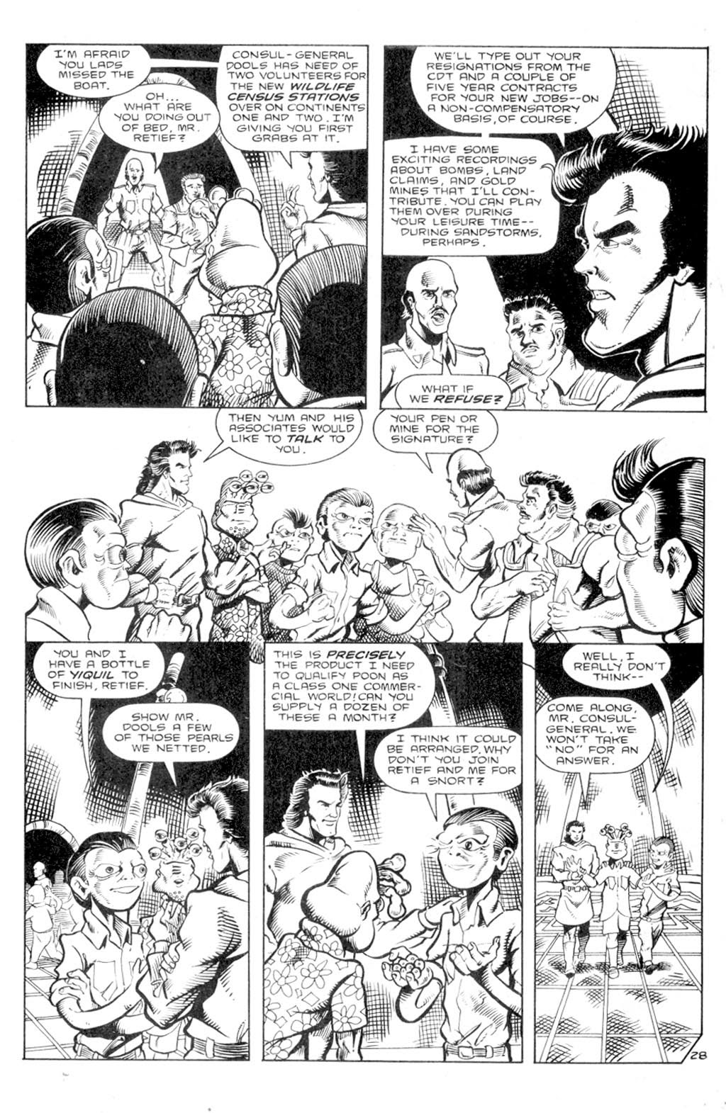 Read online Retief (1991) comic -  Issue #5 - 30