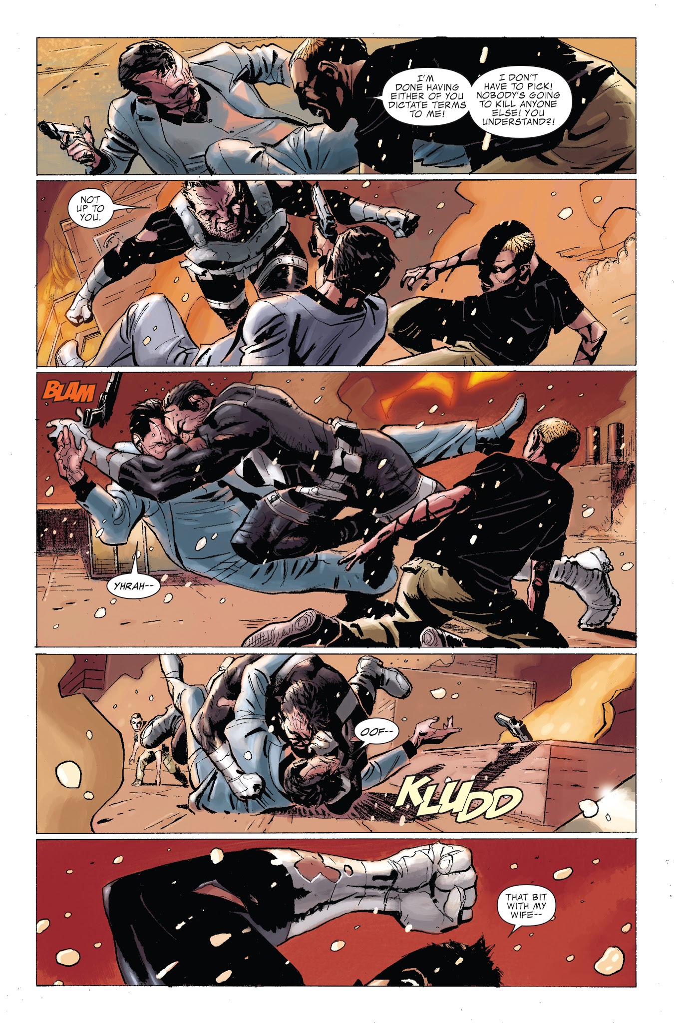 Read online Punisher: In The Blood comic -  Issue #5 - 10