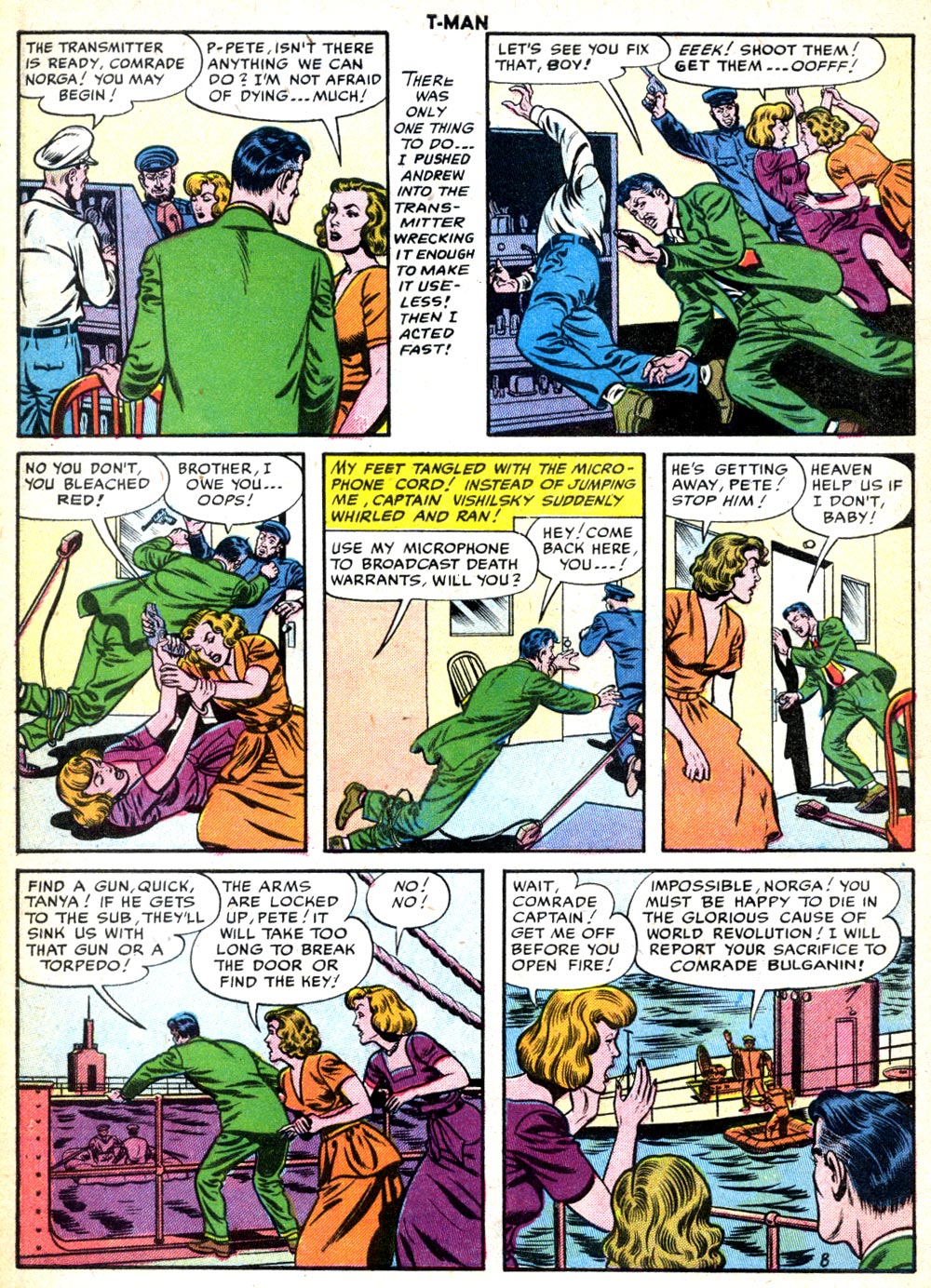 Read online T-Man: World Wide Trouble Shooter comic -  Issue #35 - 10