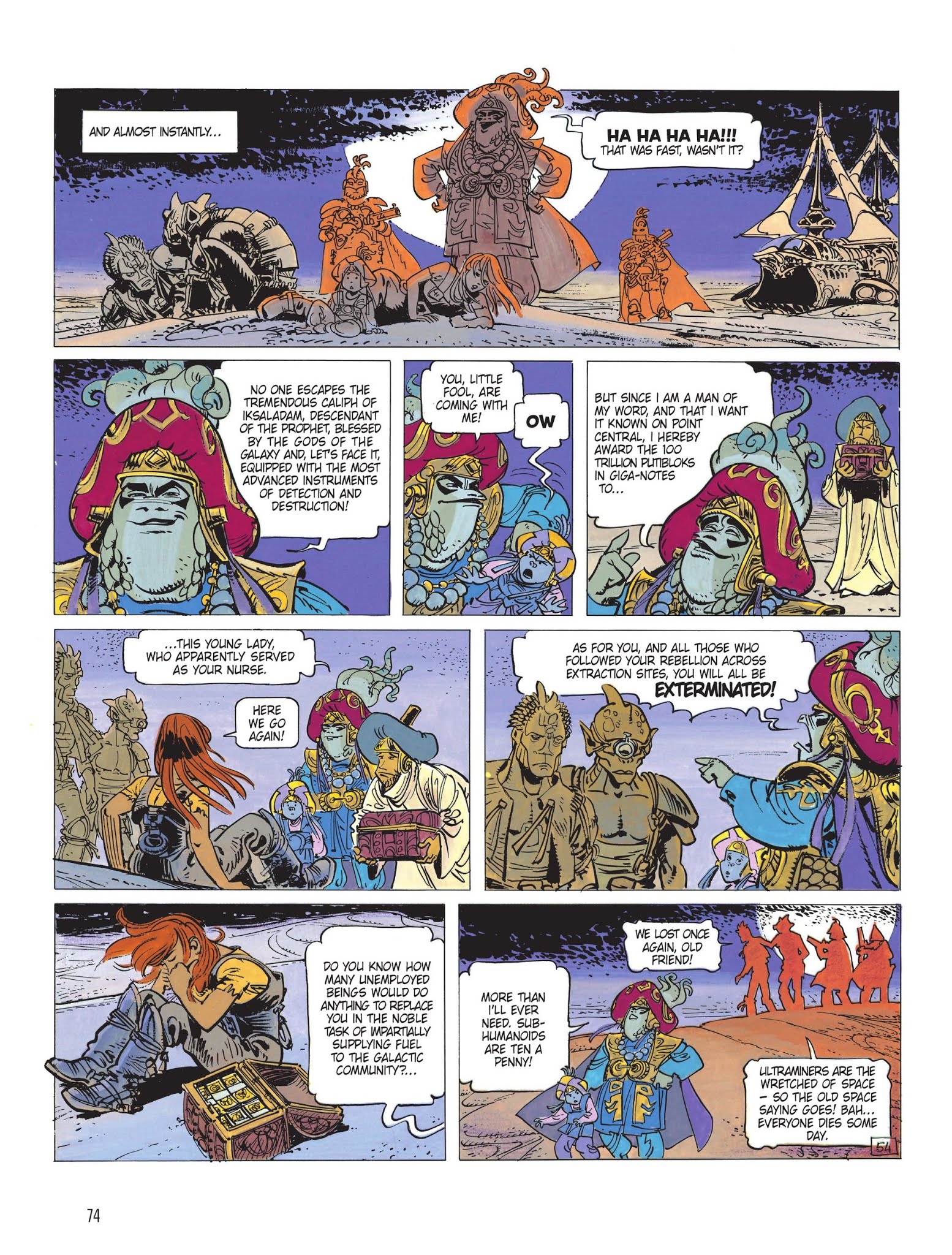 Read online Valerian The Complete Collection comic -  Issue # TPB 6 (Part 1) - 74