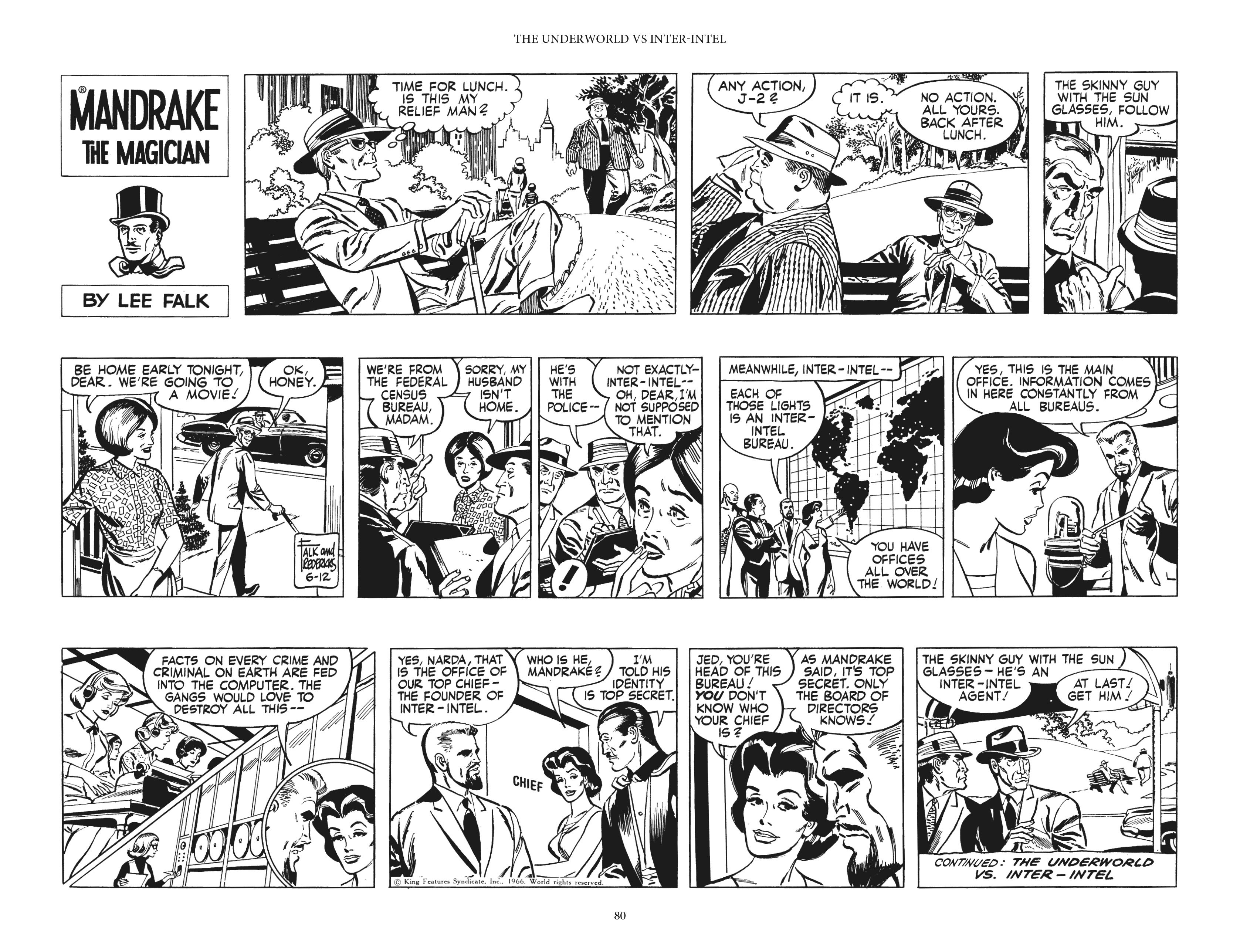 Read online Mandrake the Magician: The Fred Fredricks Sundays comic -  Issue # TPB (Part 1) - 81