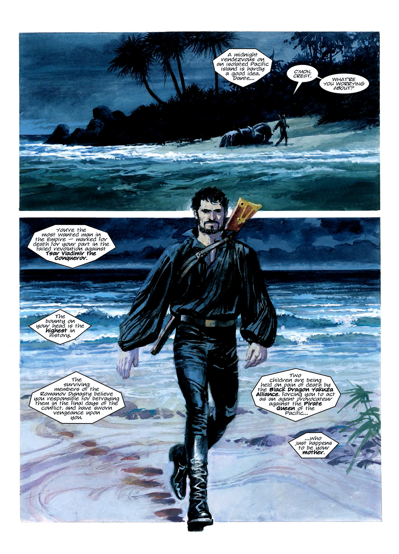 Read online Nikolai Dante comic -  Issue # TPB 7 - 56