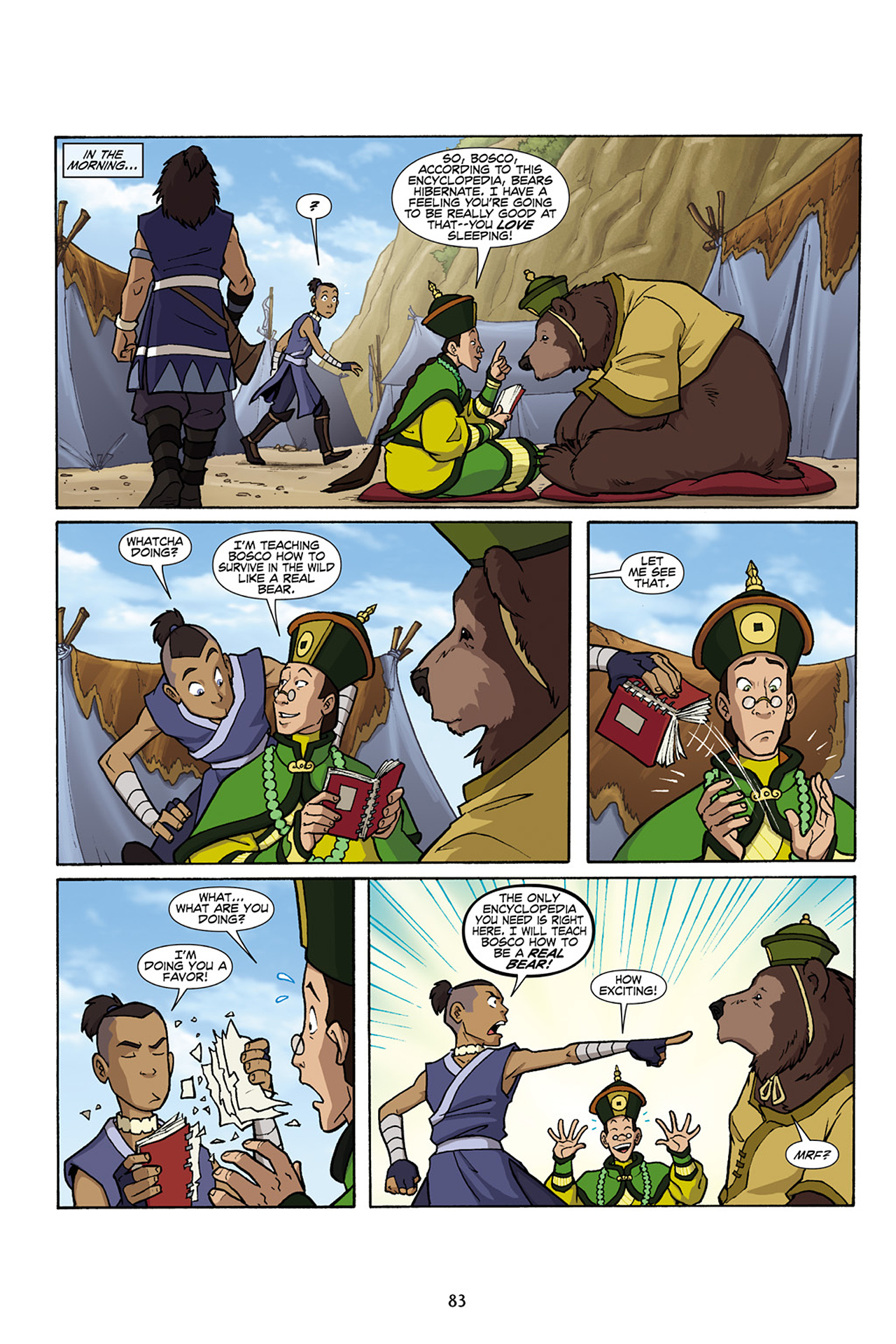 Read online Nickelodeon Avatar: The Last Airbender - The Lost Adventures comic -  Issue # Full - 84