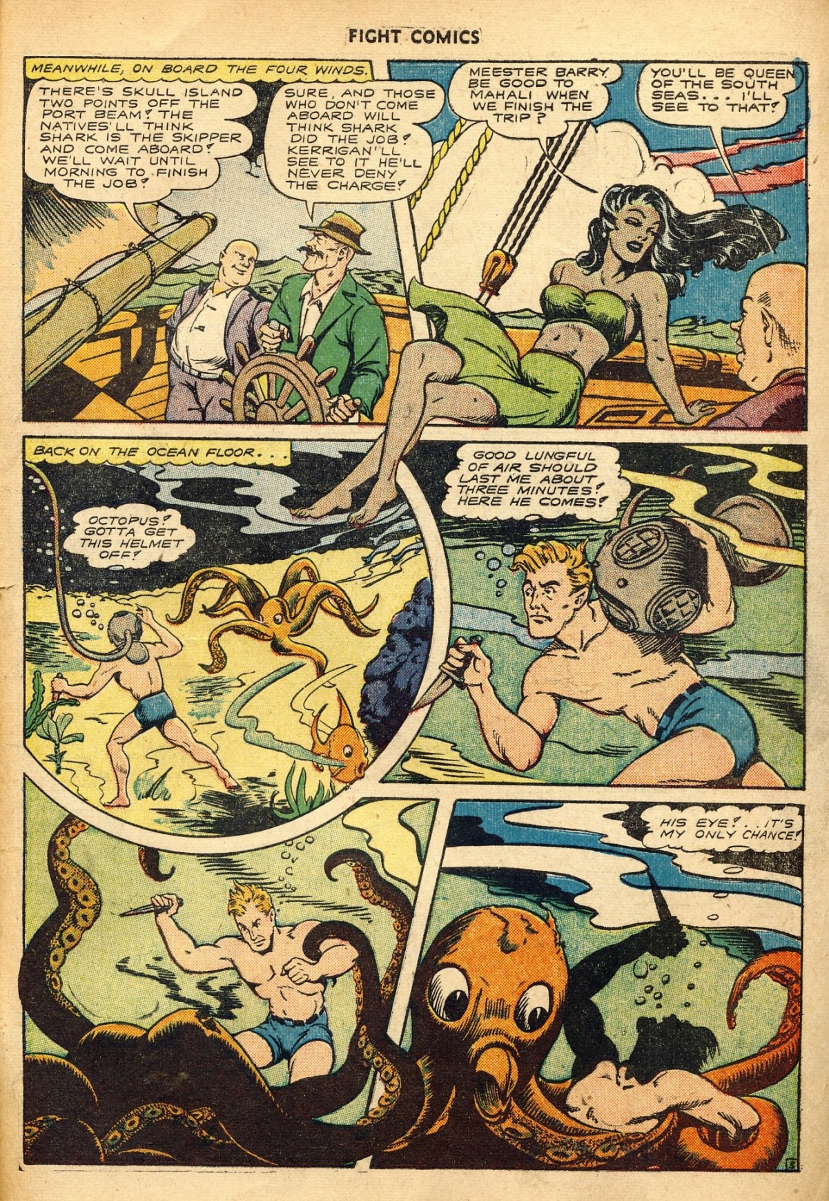 Read online Fight Comics comic -  Issue #30 - 55