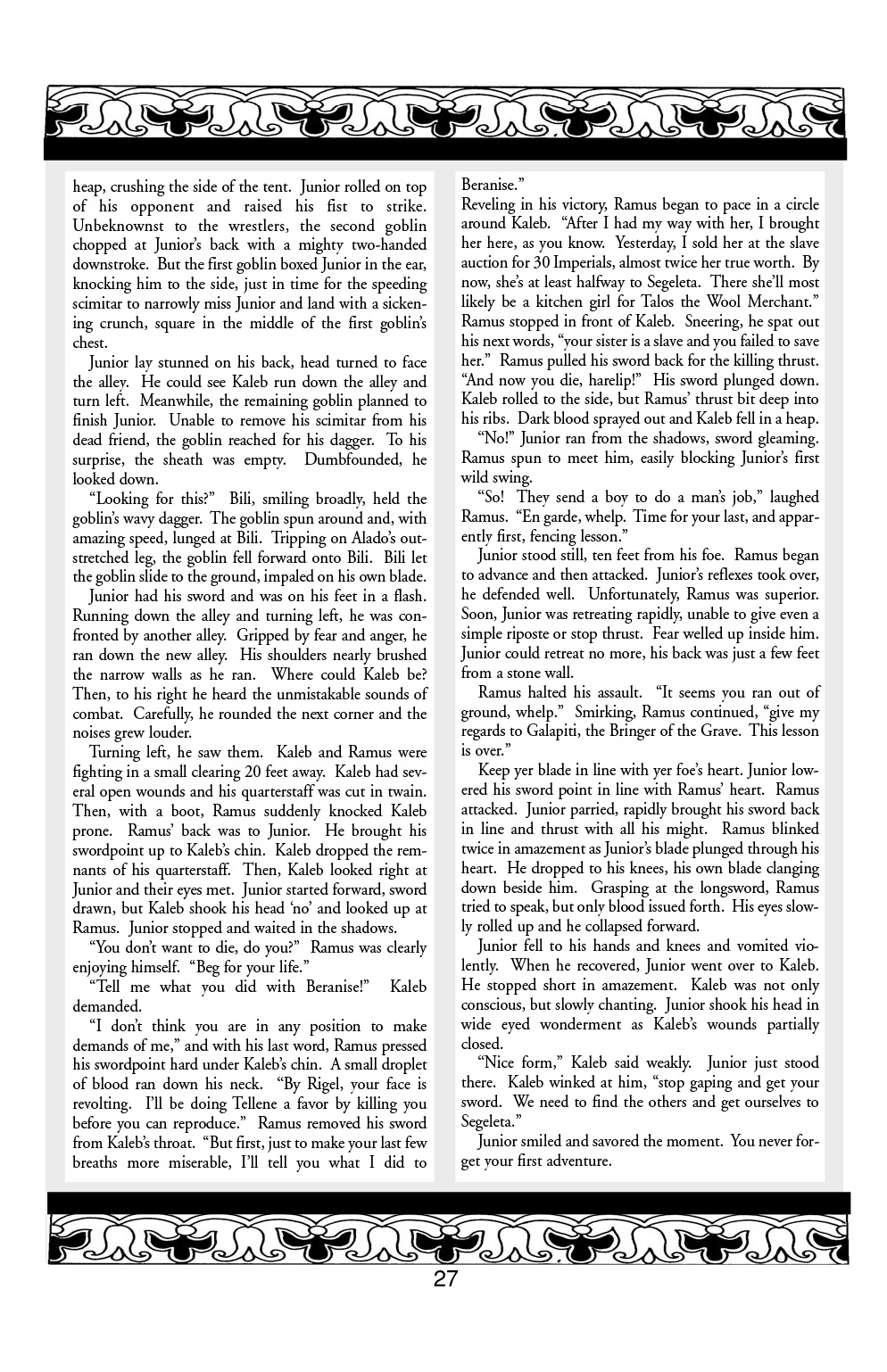 Read online Knights of the Dinner Table comic -  Issue #22 - 29