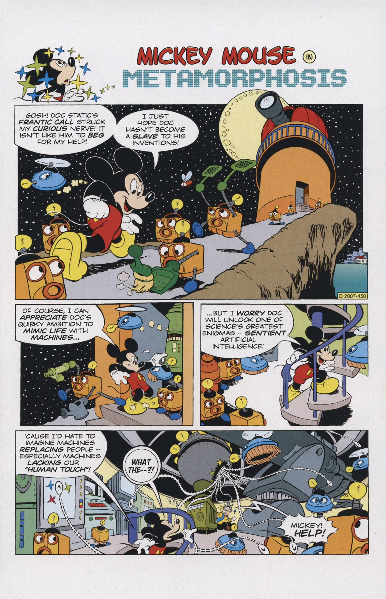 Read online Mickey Mouse (2011) comic -  Issue #308 - 3