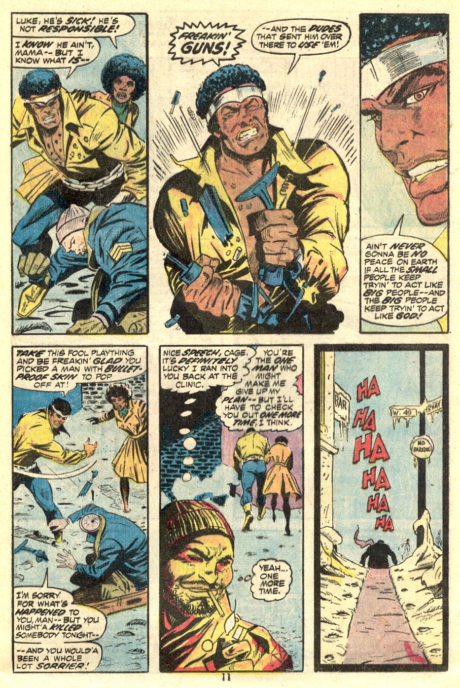 Read online Hero for Hire comic -  Issue #7 - 9