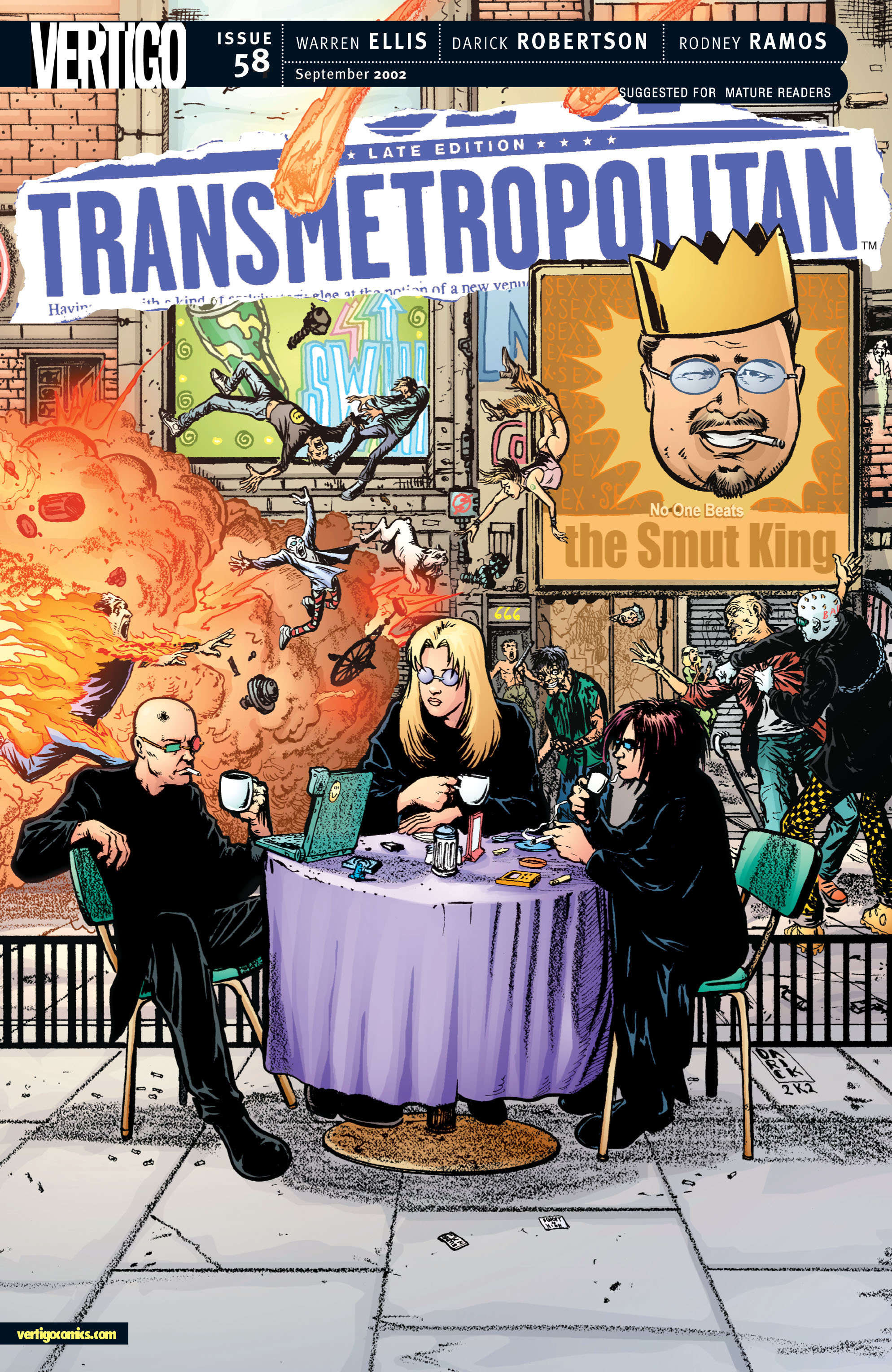 Read online Transmetropolitan comic -  Issue #58 - 1