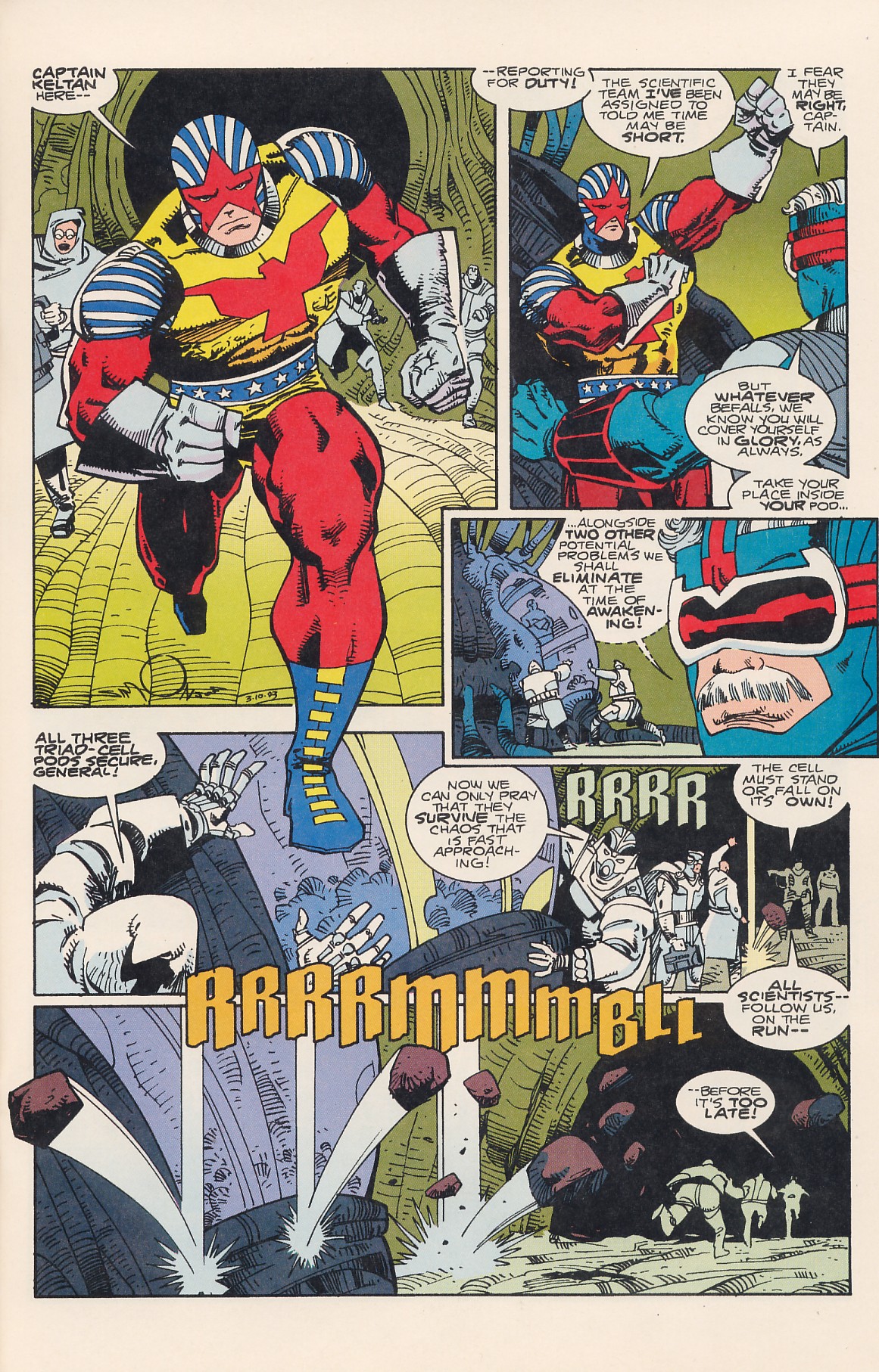 Read online Jack Kirby's Secret City Saga comic -  Issue #0 - 7