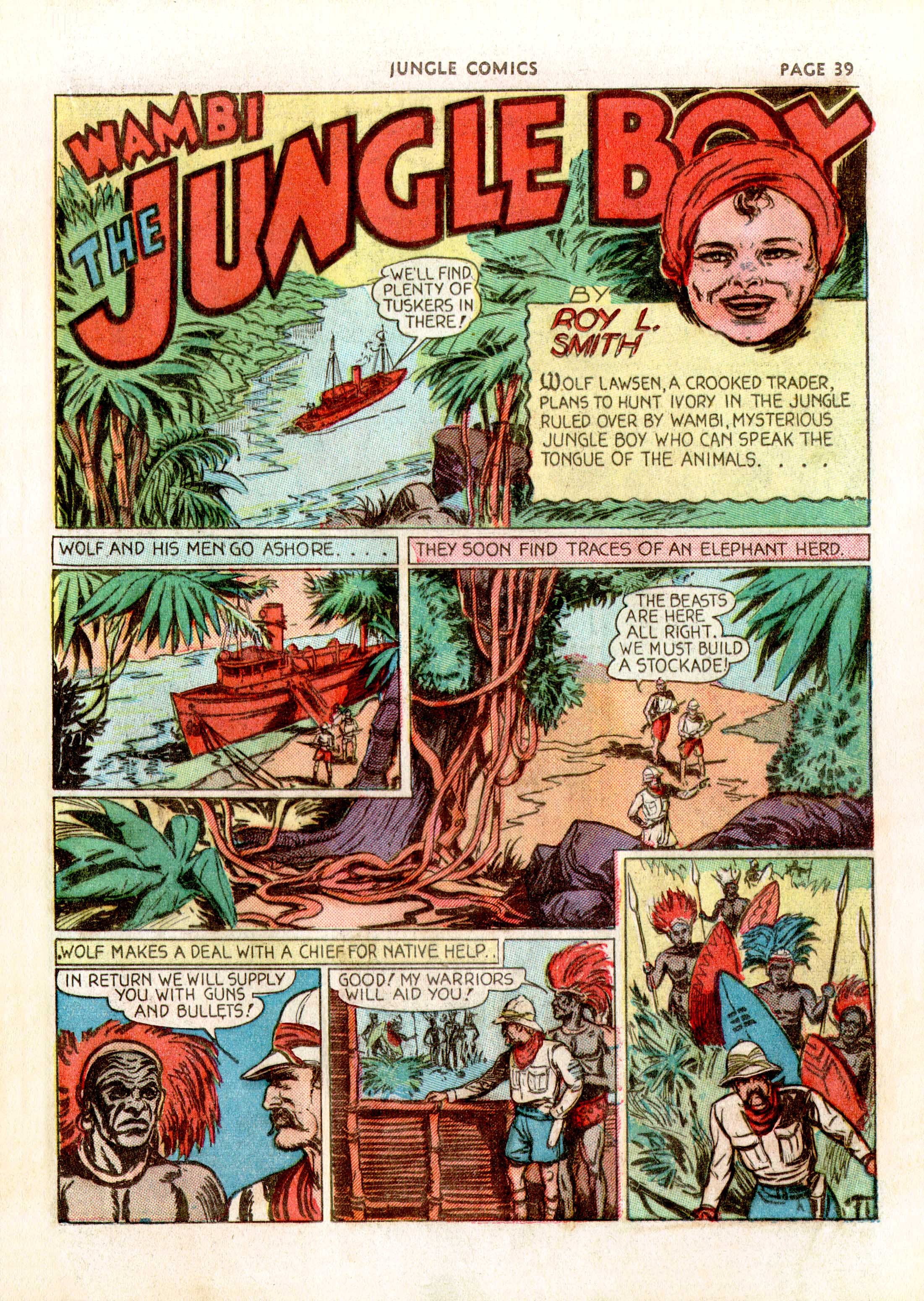 Read online Jungle Comics comic -  Issue #5 - 43