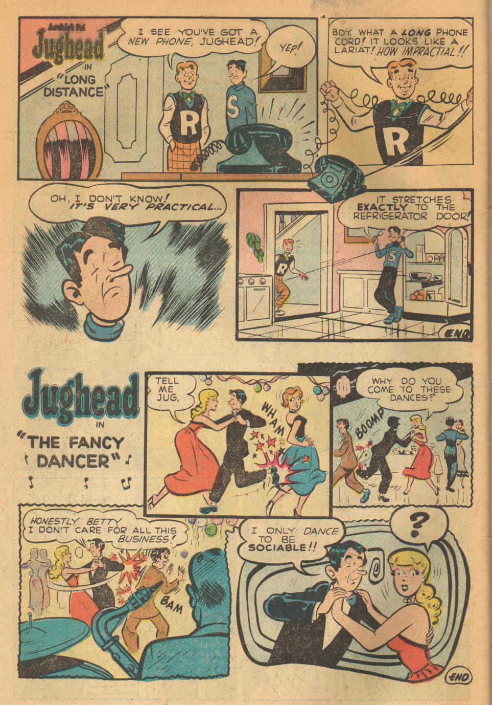 Read online Archie's Pal Jughead comic -  Issue #27 - 34