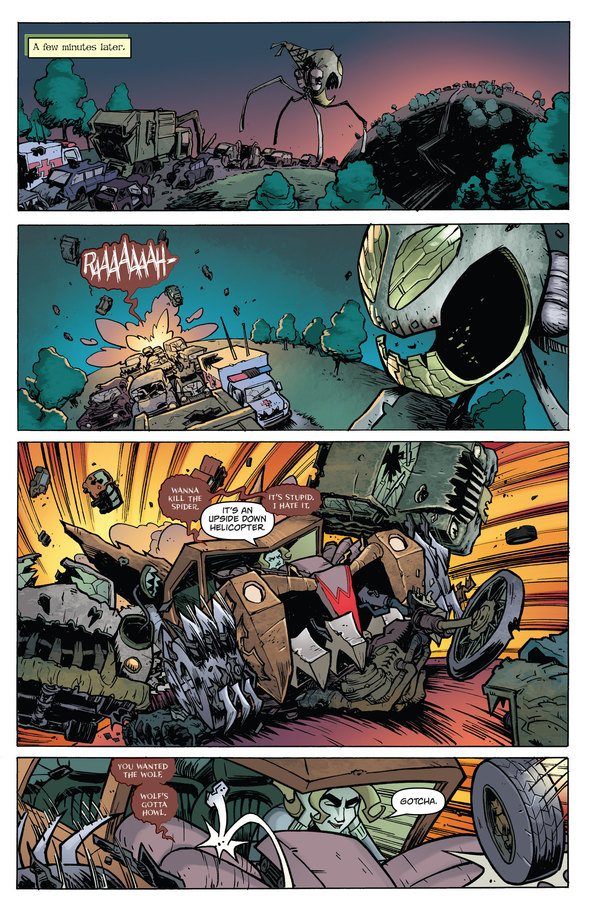 Read online Monster Motors: The Curse of Minivan Helsing comic -  Issue #2 - 16