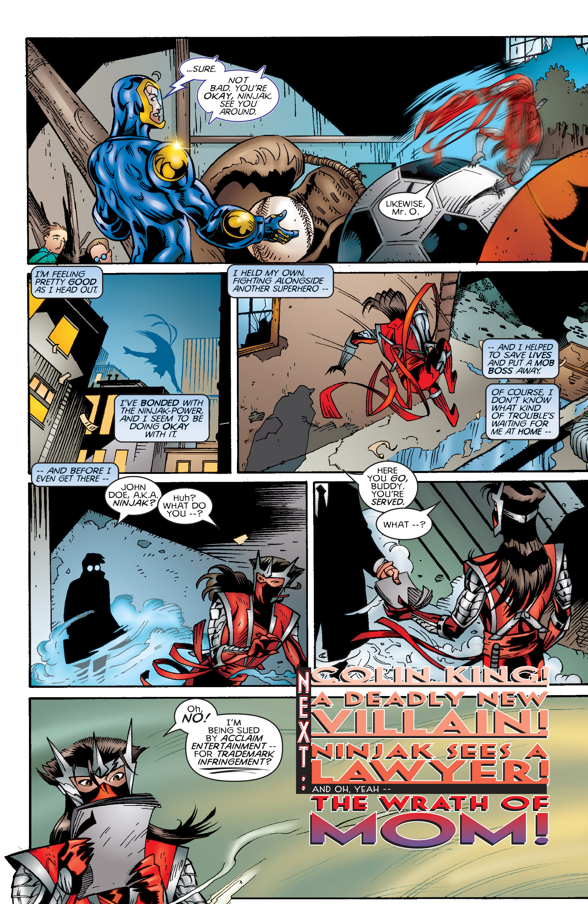 Read online Ninjak (1997) comic -  Issue #6 - 23