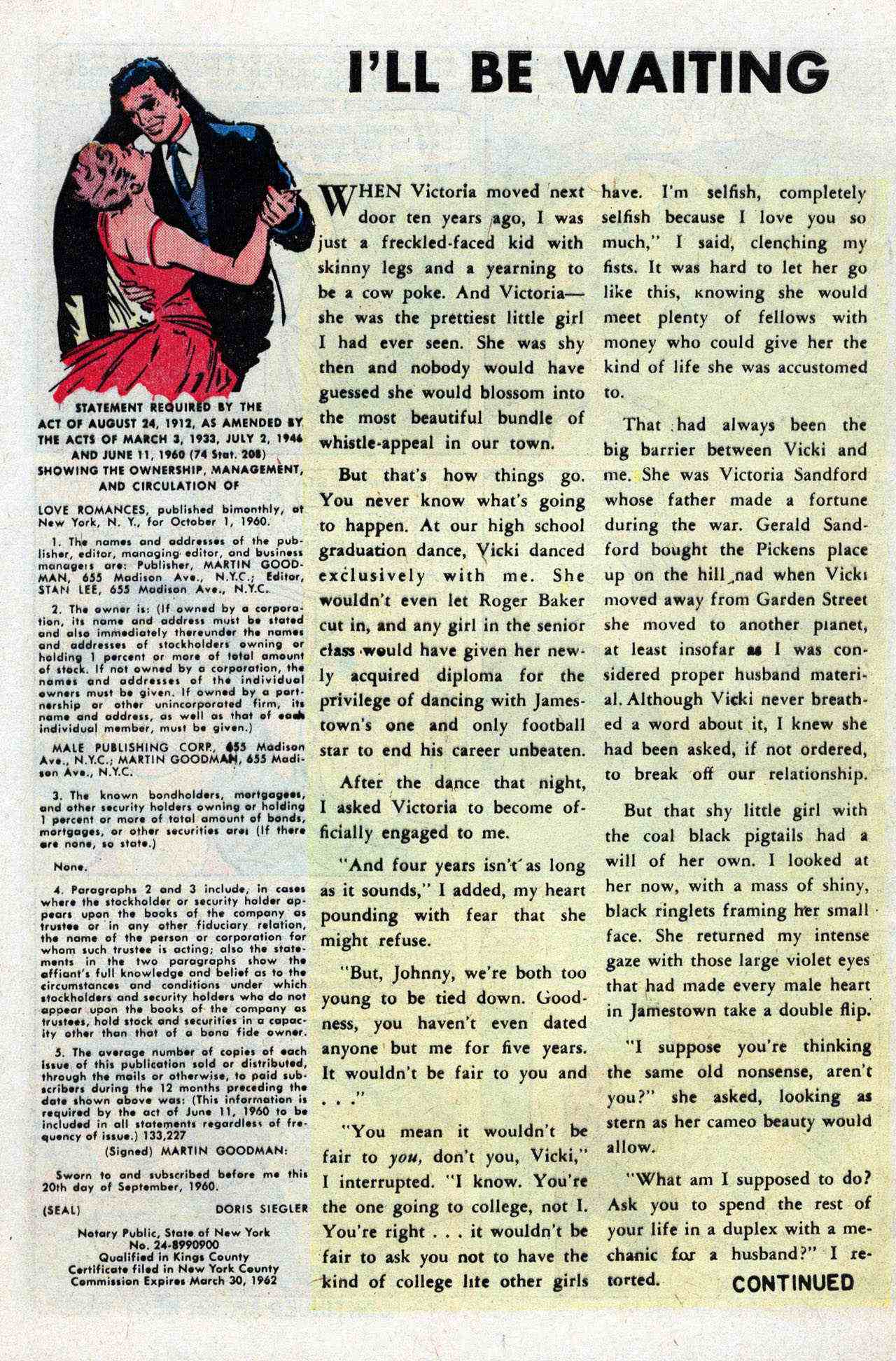 Read online Love Romances comic -  Issue #92 - 8