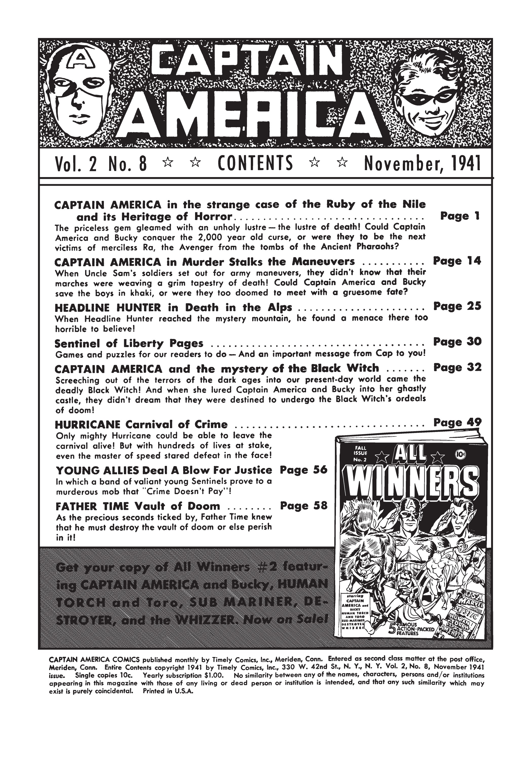 Read online Marvel Masterworks: Golden Age Captain America comic -  Issue # TPB 2 (Part 3) - 6
