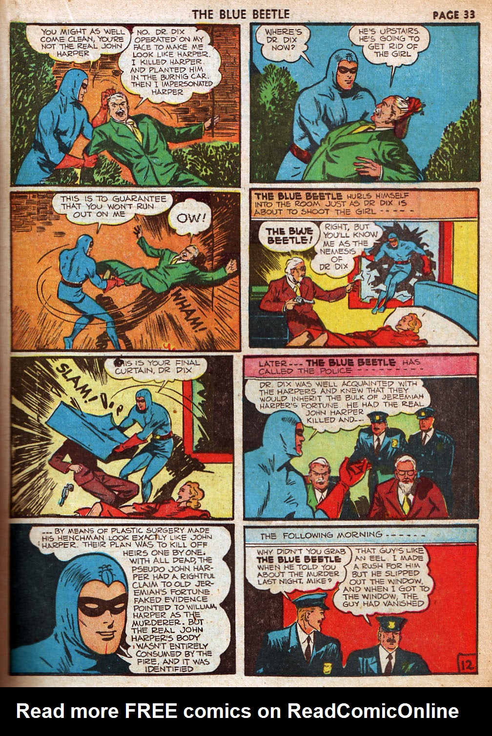 Read online The Blue Beetle comic -  Issue #11 - 35