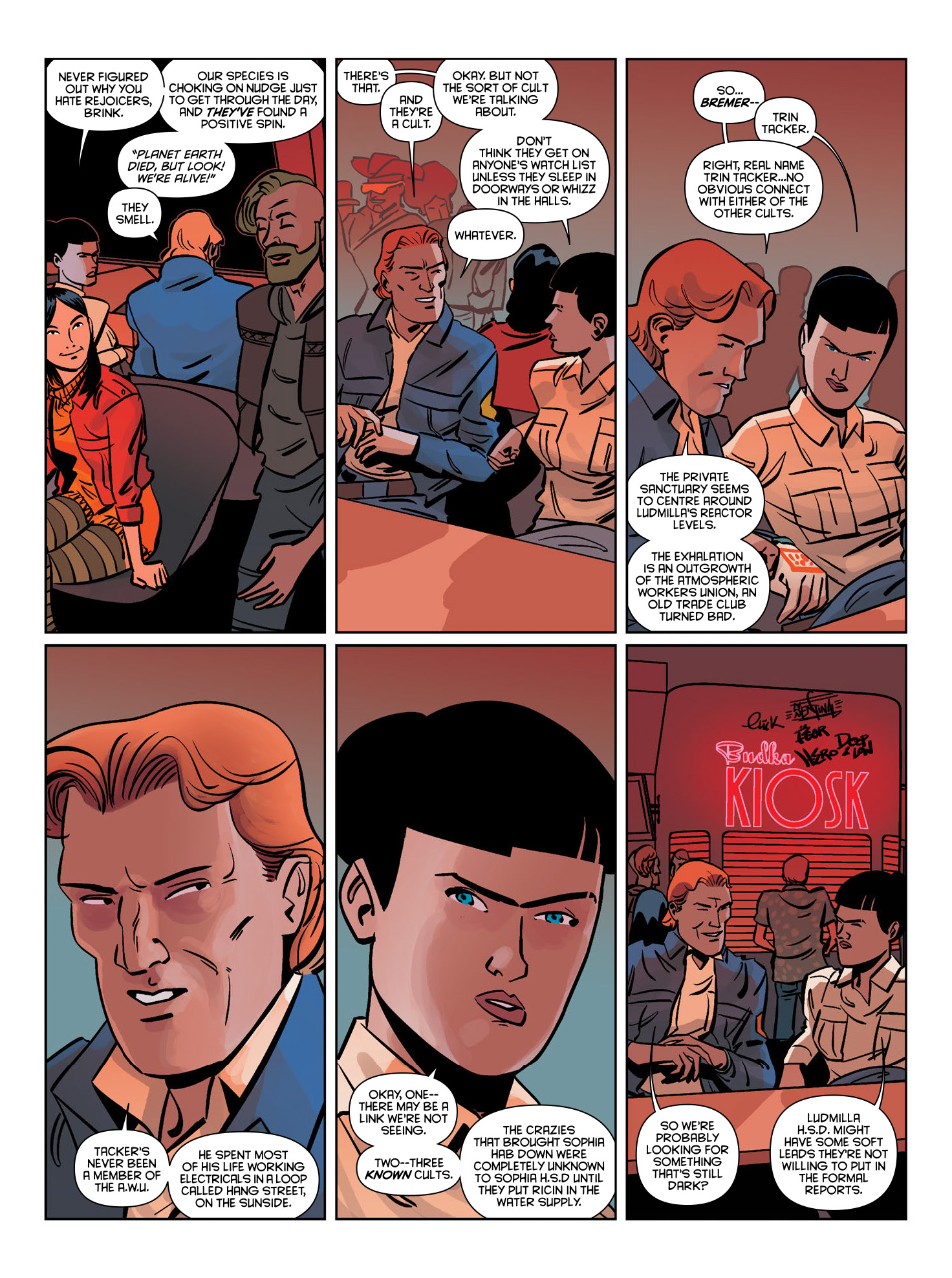 Read online Brink comic -  Issue # TPB 1 - 17