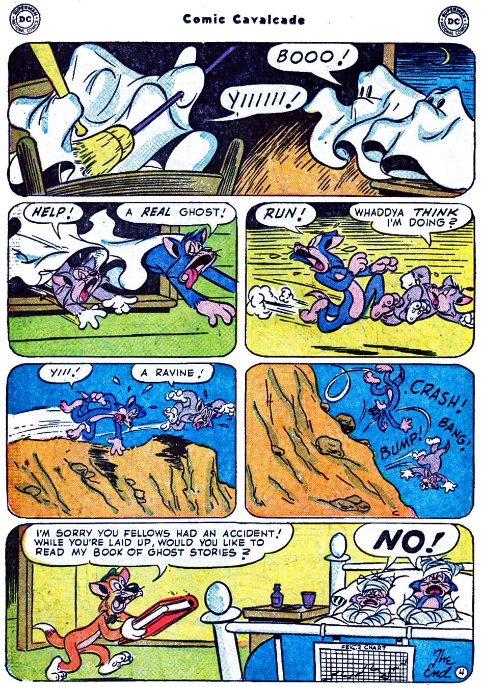 Read online Comic Cavalcade comic -  Issue #55 - 34