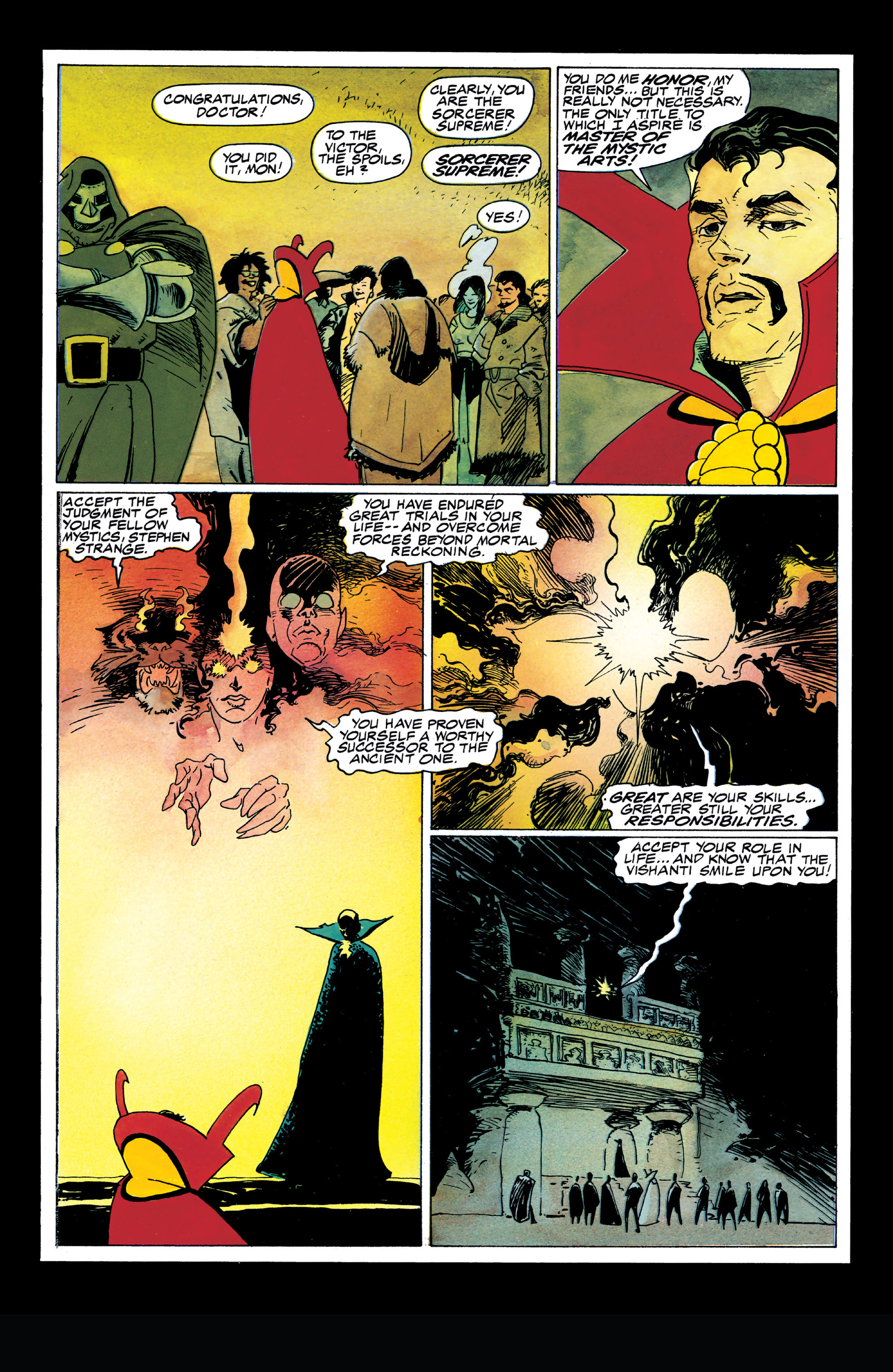Read online Doctor Strange & Doctor Doom: Triumph and Torment comic -  Issue # Full - 27