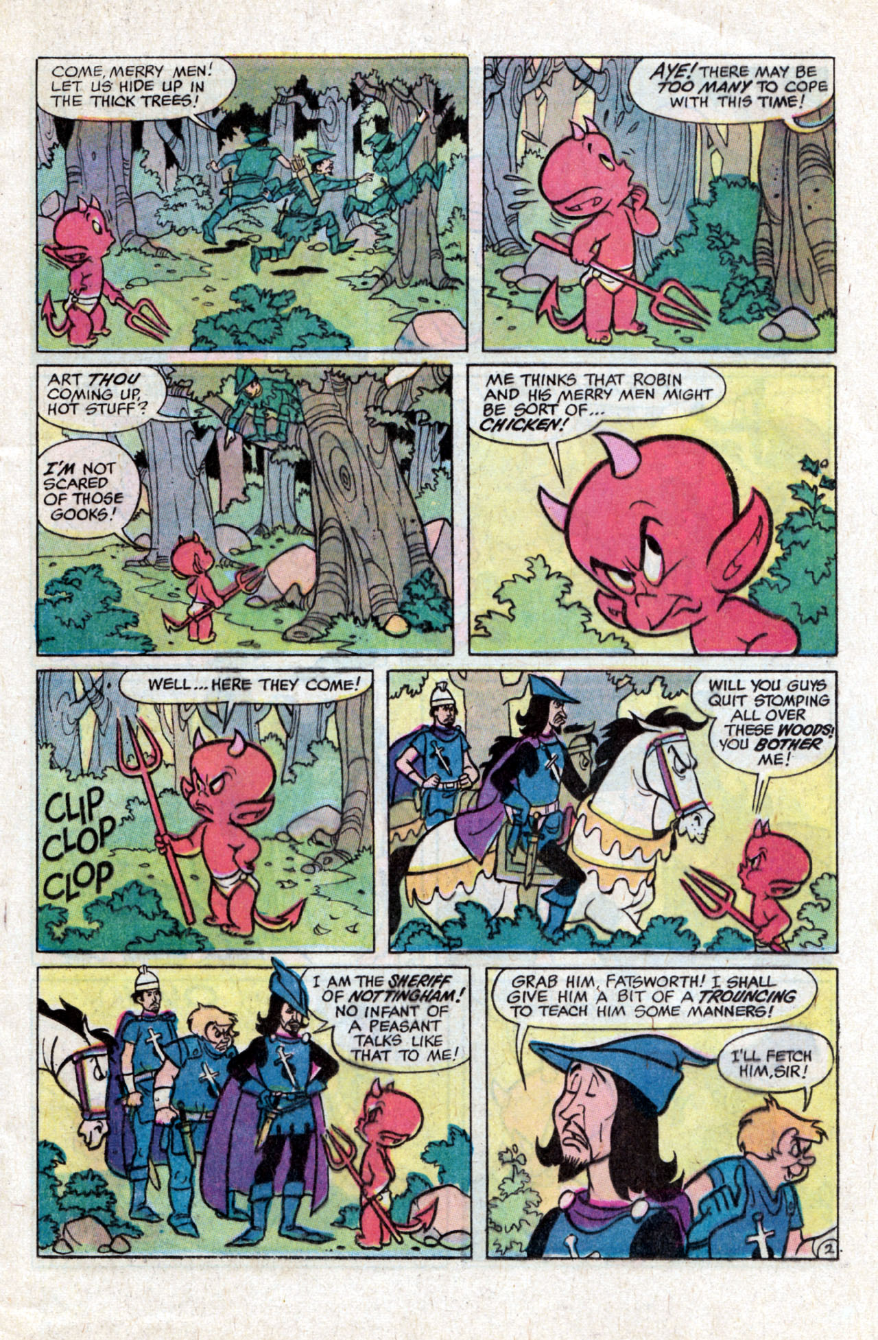 Read online Hot Stuff, the Little Devil comic -  Issue #131 - 13