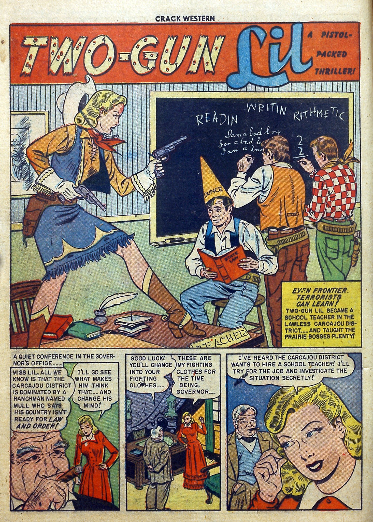 Read online Crack Western comic -  Issue #66 - 12