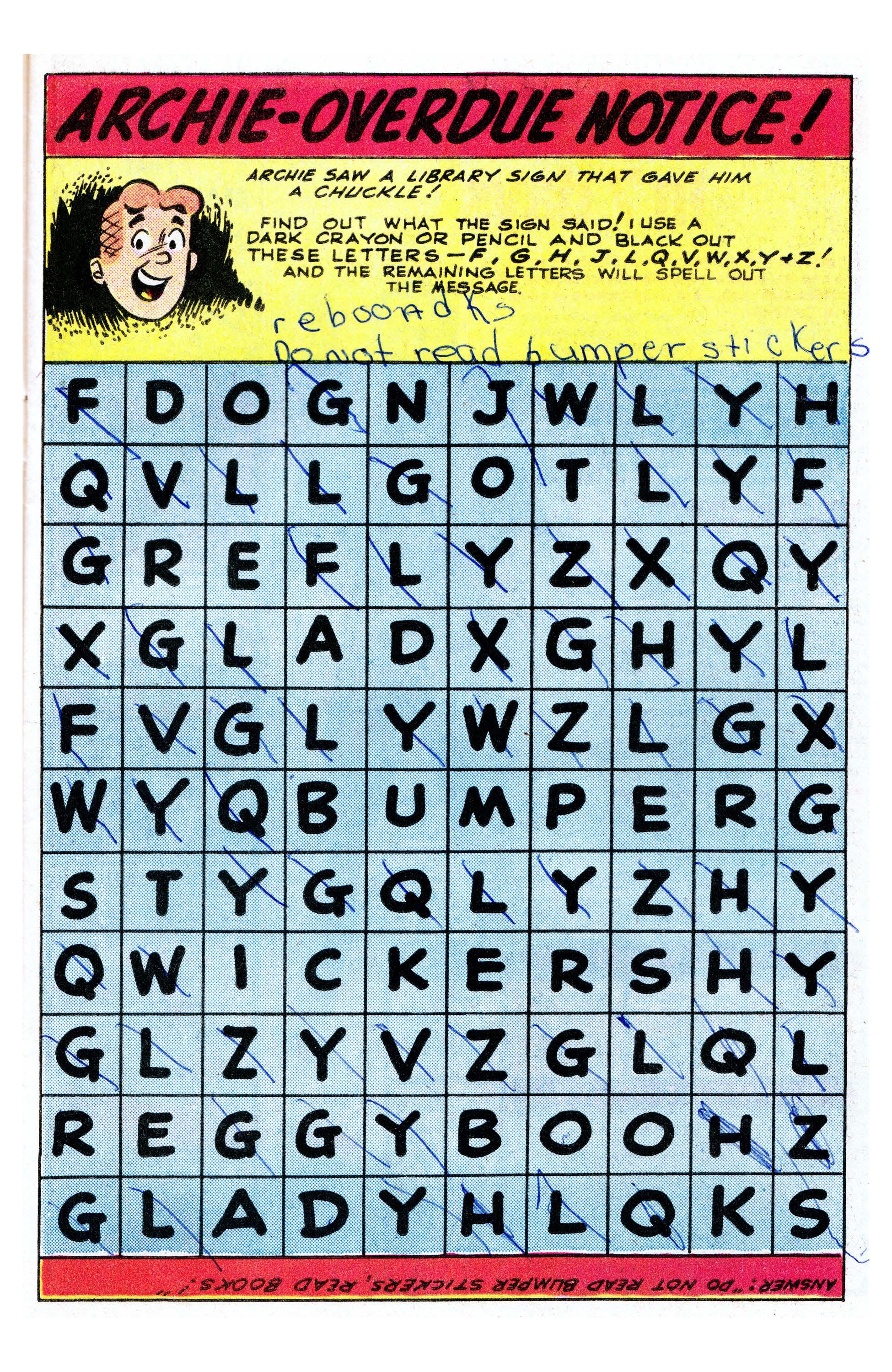 Read online Archie (1960) comic -  Issue #314 - 9