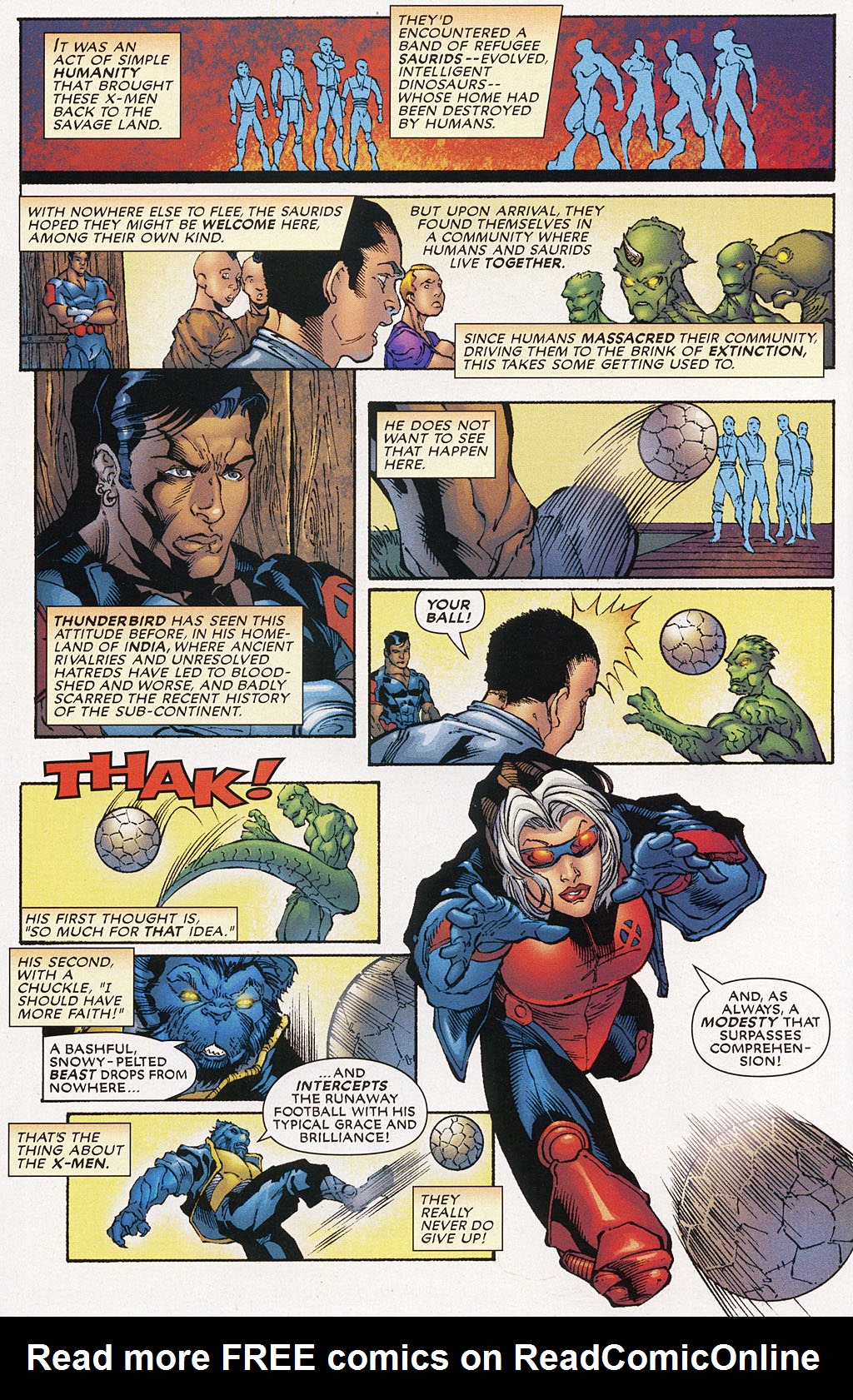 Read online X-Treme X-Men: Savage Land comic -  Issue #3 - 6
