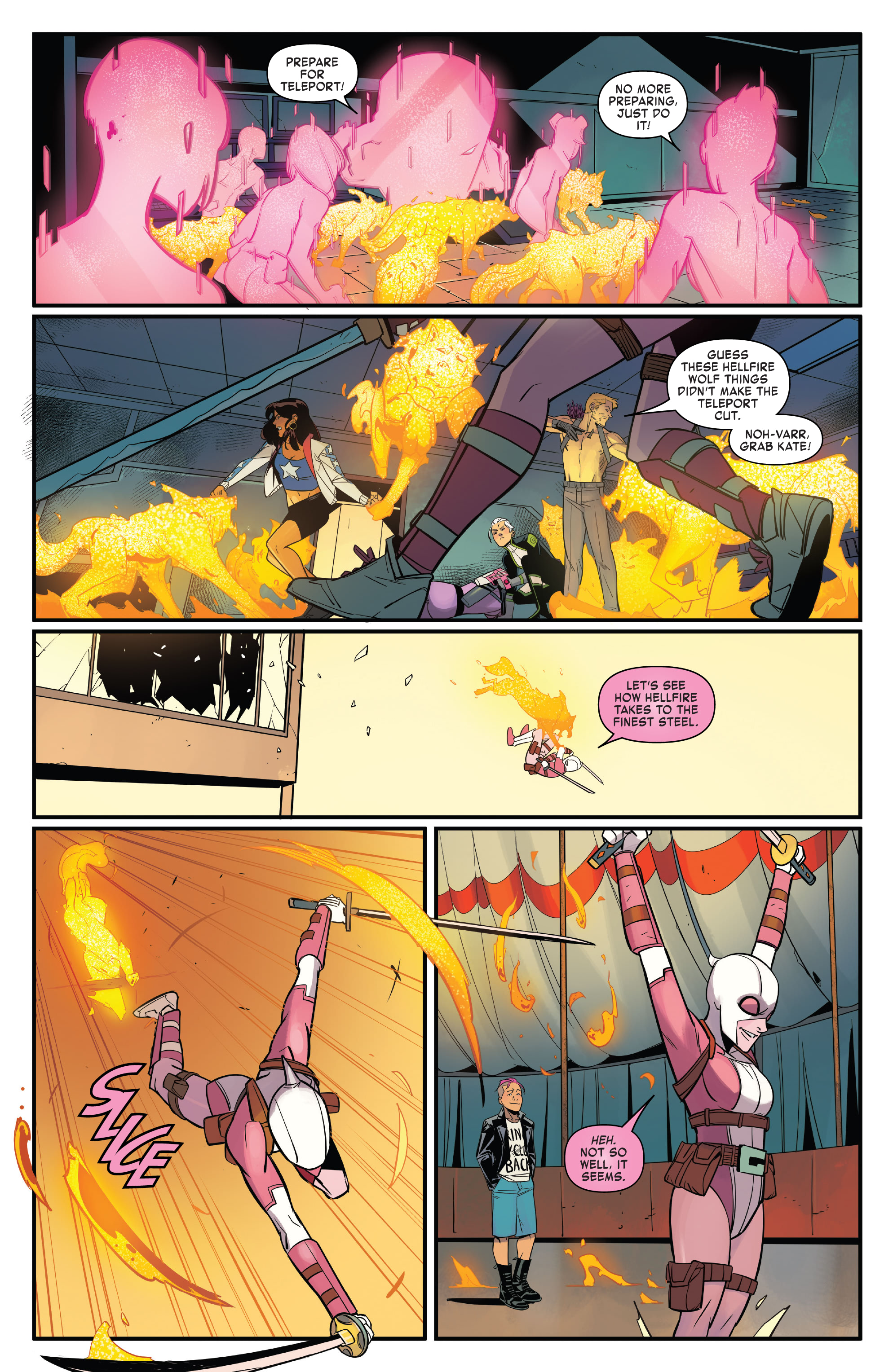 Read online Hawkeye: Team Spirit comic -  Issue # TPB (Part 1) - 54
