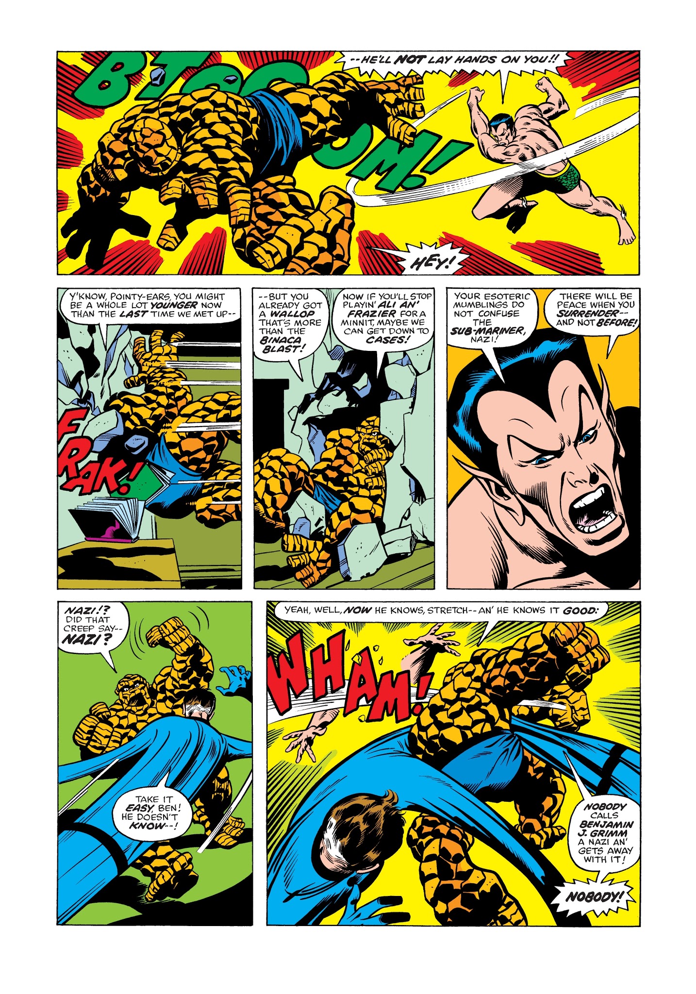 Read online Marvel Masterworks: Marvel Two-In-One comic -  Issue # TPB 2 - 208