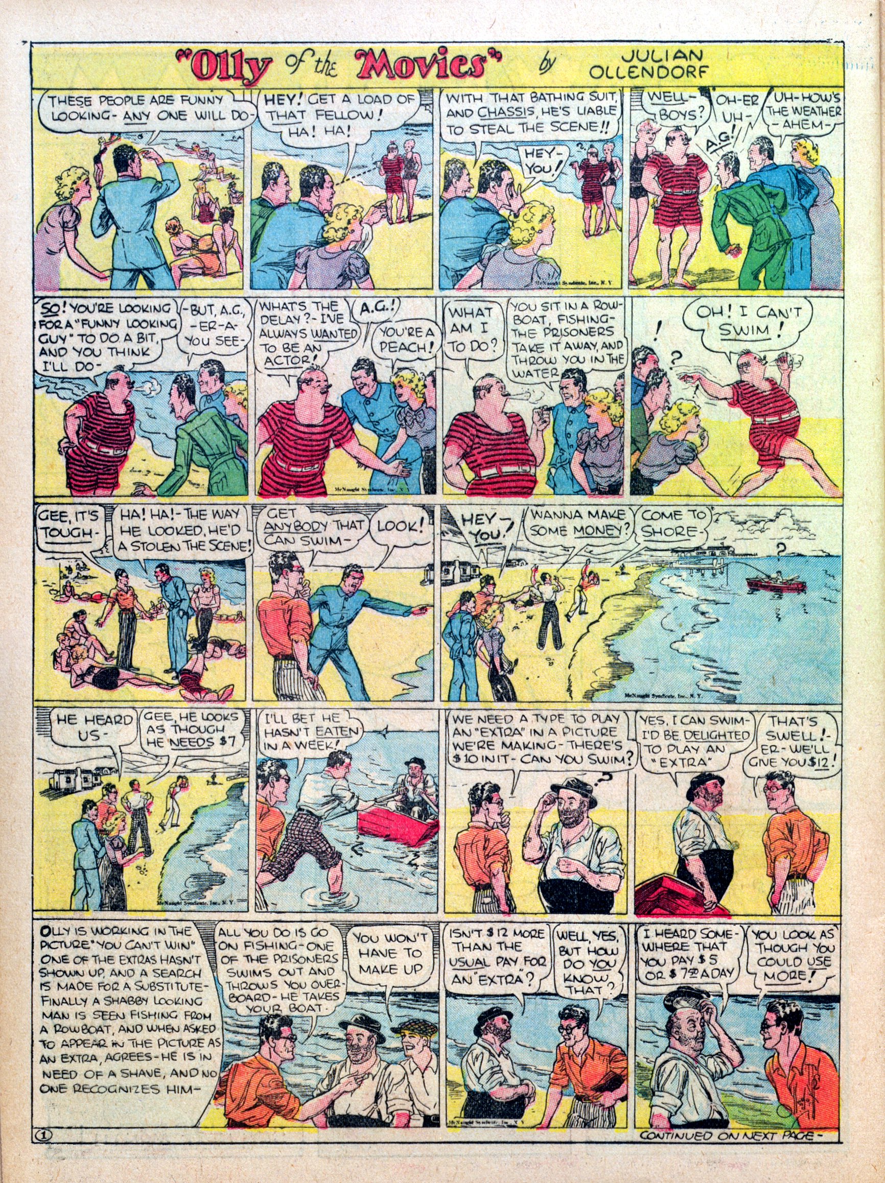 Read online Famous Funnies comic -  Issue #23 - 45
