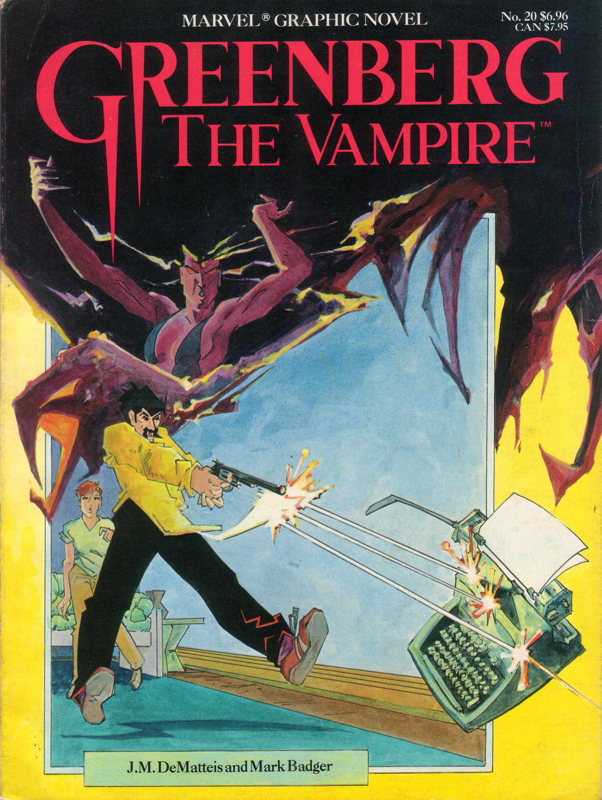 Read online Marvel Graphic Novel comic -  Issue #20 - Greenberg the Vampire - 1